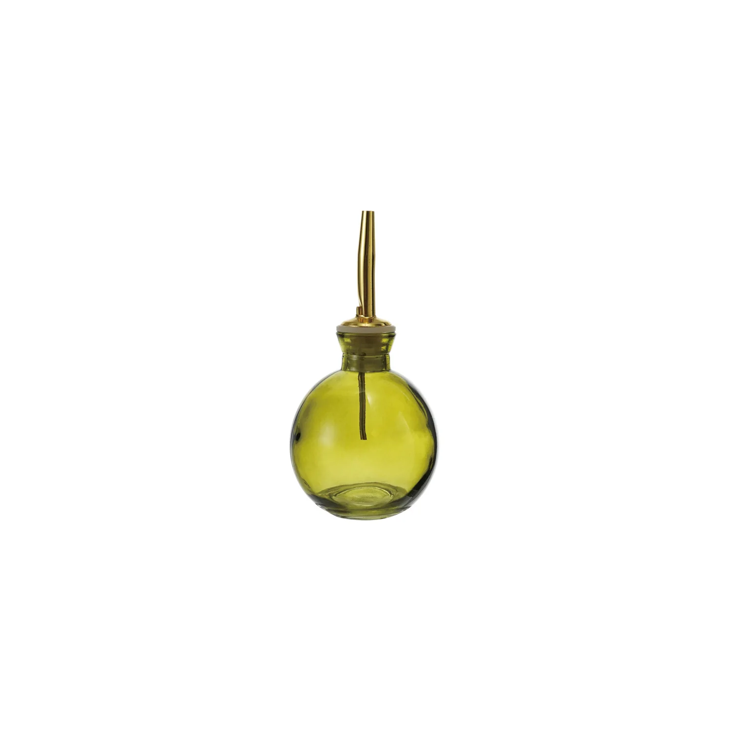 Glass Bitters Bottle with Metal Stopper