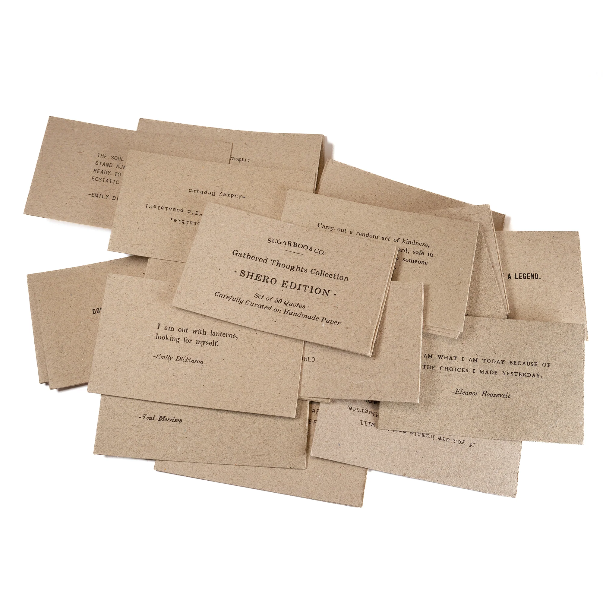50 Gathered Thoughts of Sheros on Handmade Paper - Image 2