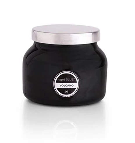 8 oz. Black Petite Signature Jar Candle - Volcano