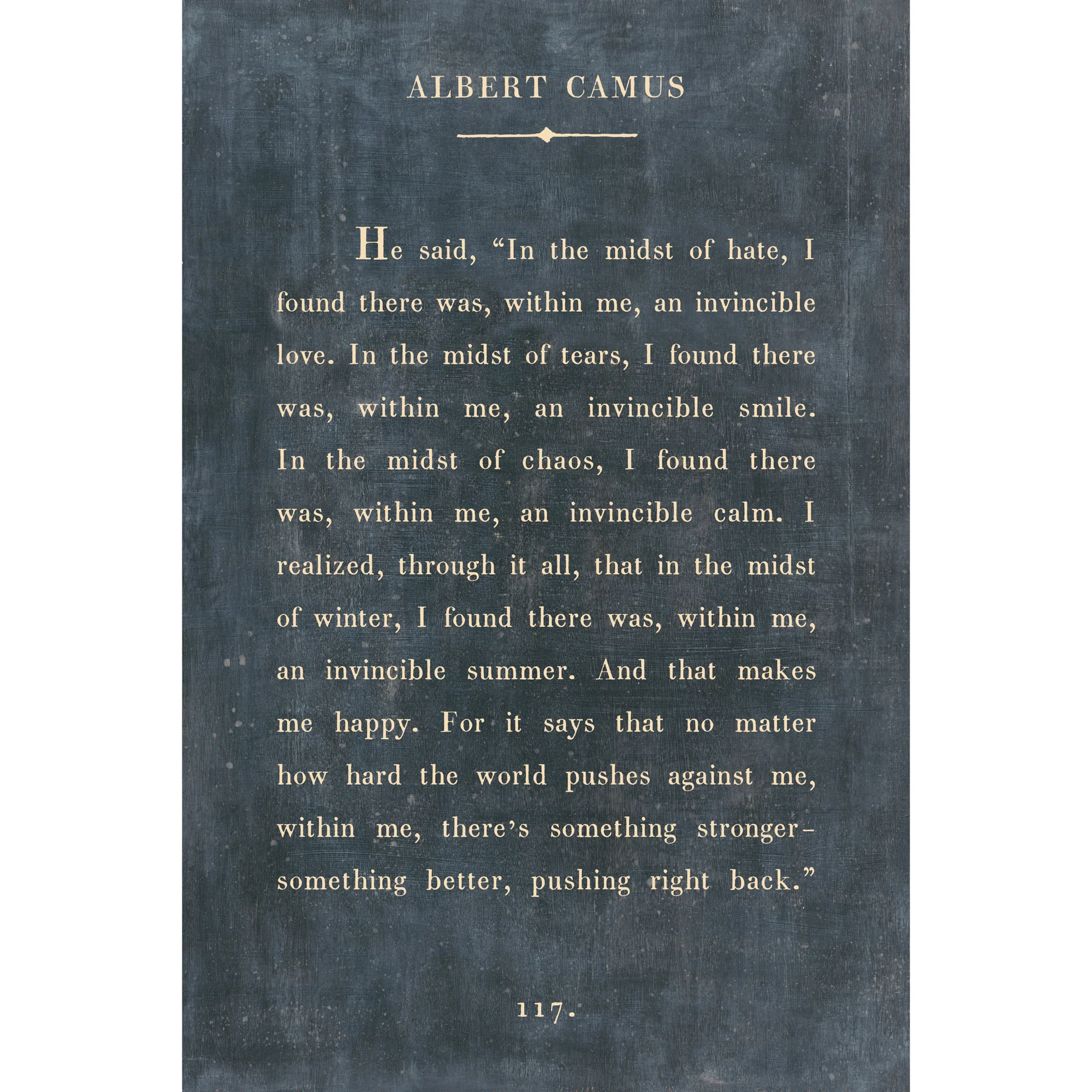 Albert Camus Art Print - Image 4