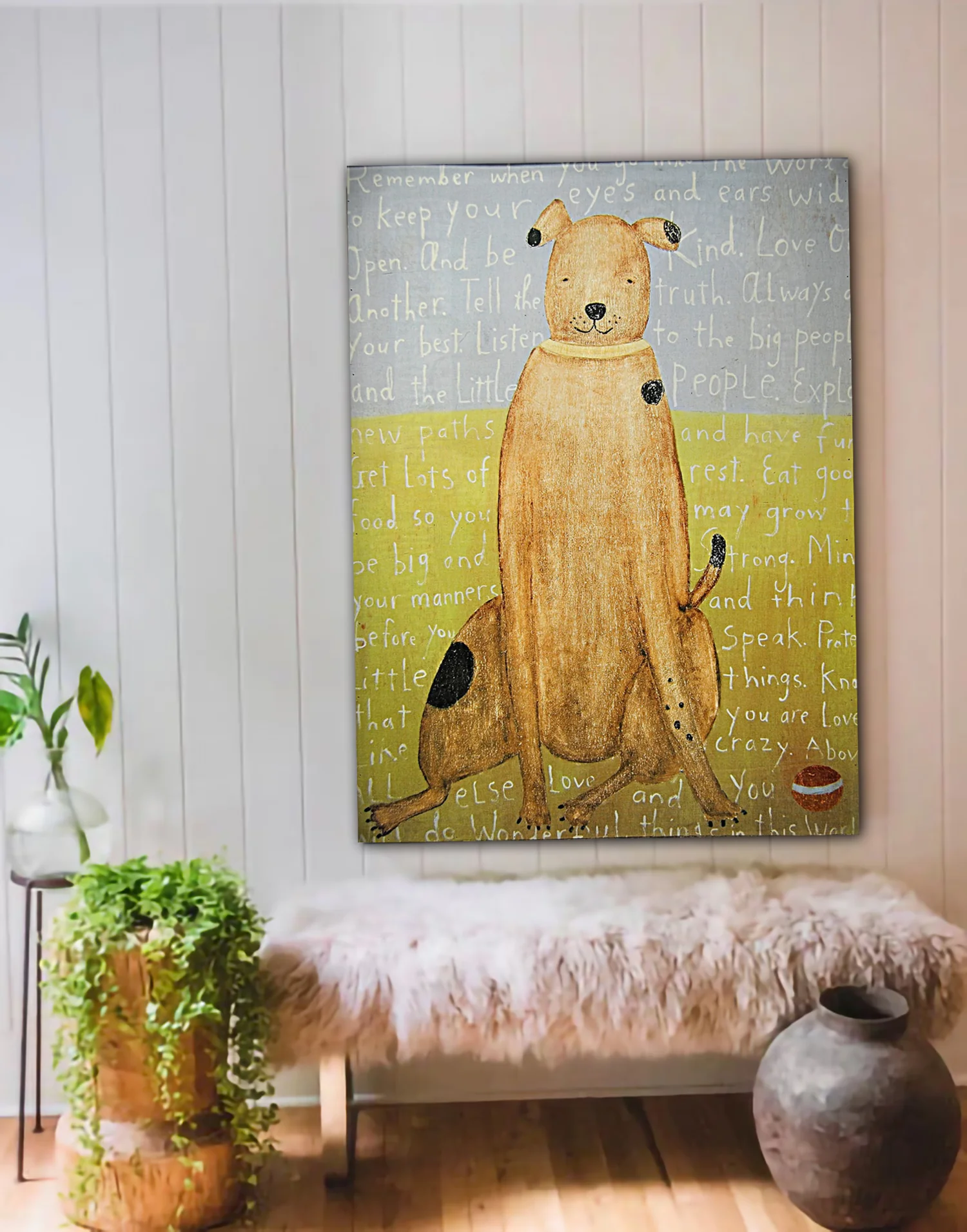 Brown Boy Dog - Art Print - Image 2