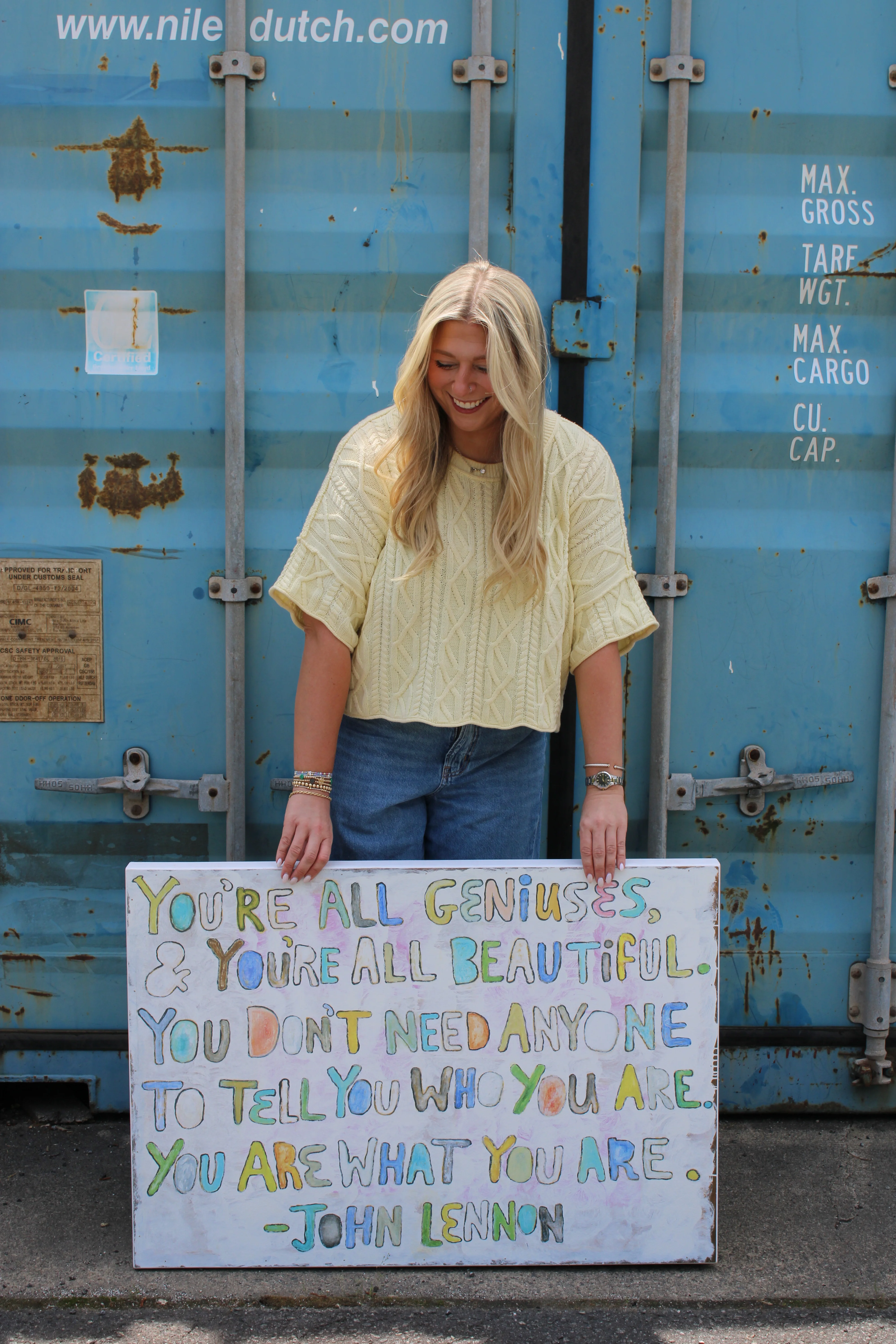 You're All Geniuses Art Print - Gallery Wrap - Image 3
