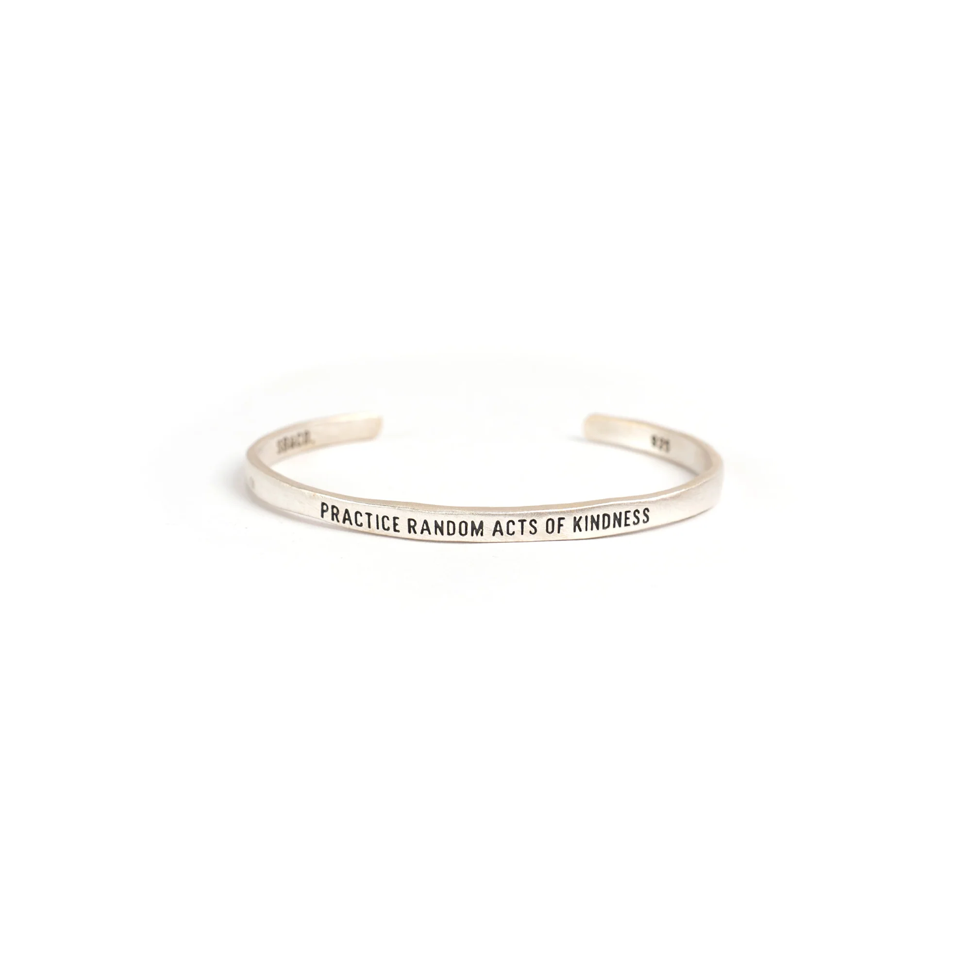 ***Silver Cuff - Practice Random Acts