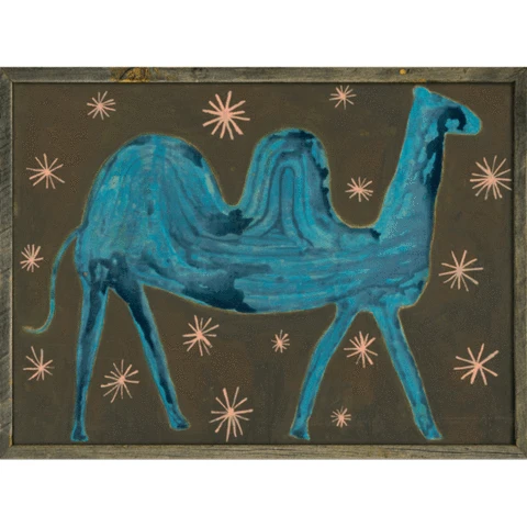 Camel In The Stars Art Print - Image 2