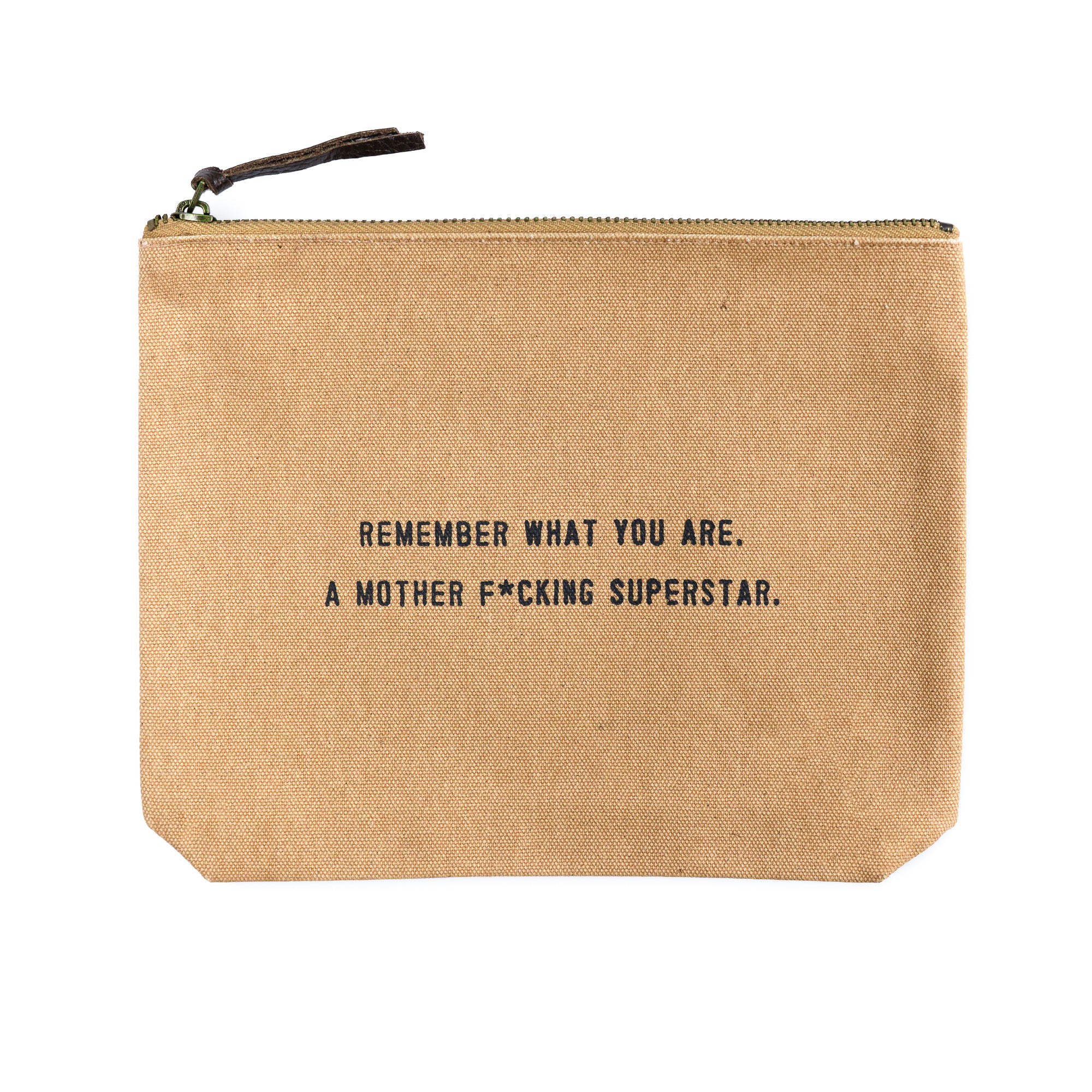 Blush Canvas Zip Bag - Image 5