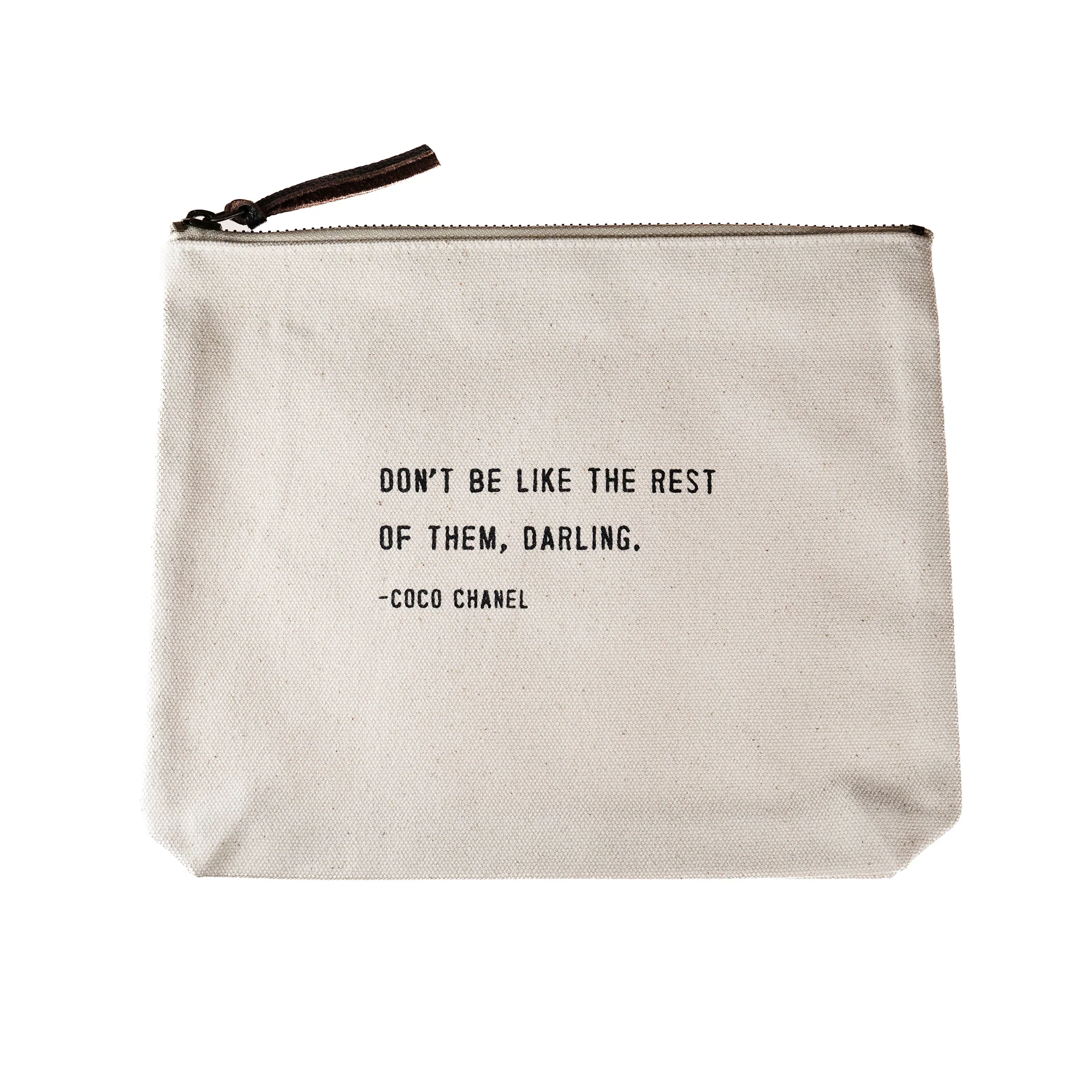 Canvas Zip Bag - Cream - Image 16