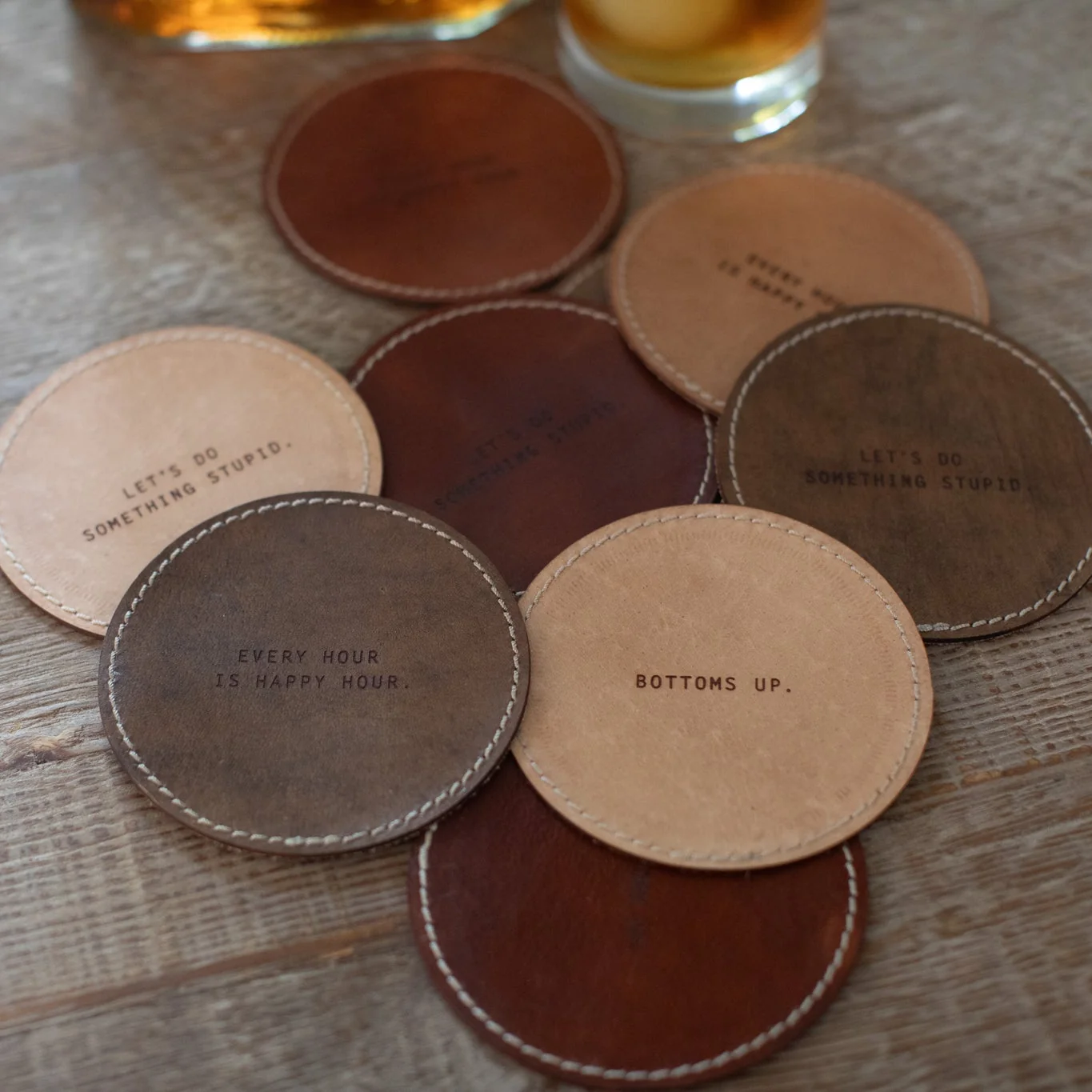 Leather Coasters - Image 2
