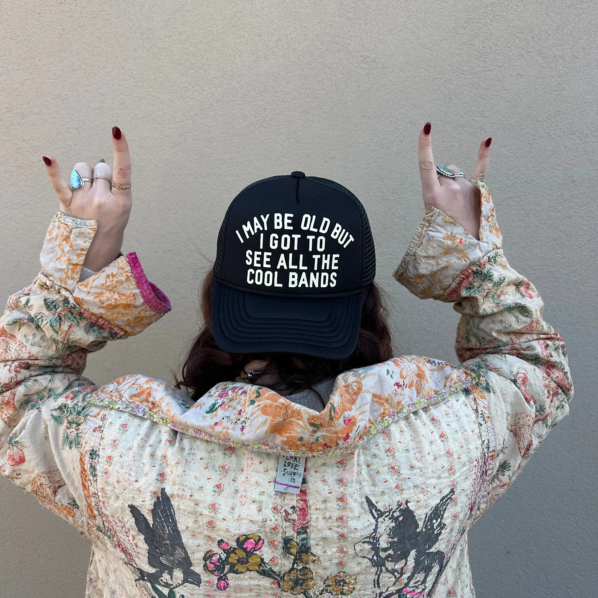 Cool Bands Trucker Hat - Image 2