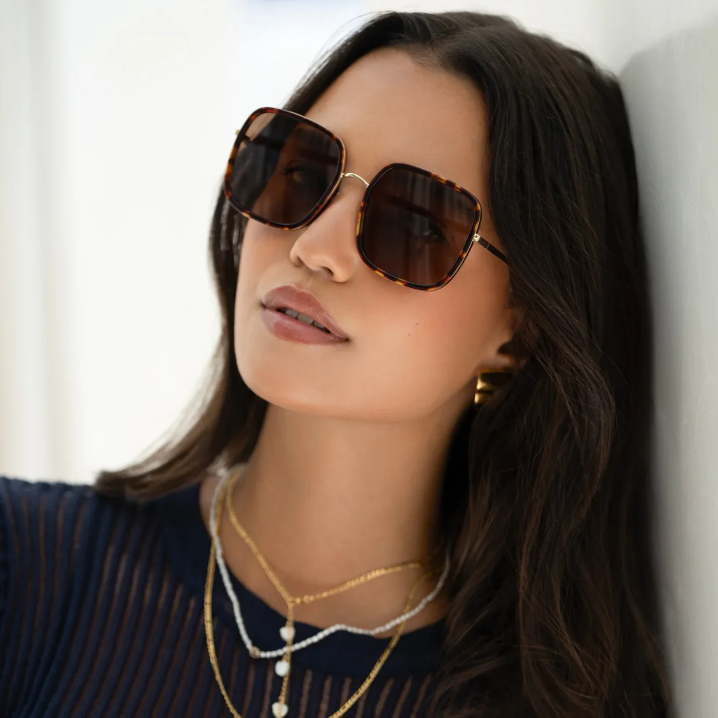 Cosmo Acetate Womens Square Sunglasses - Image 6