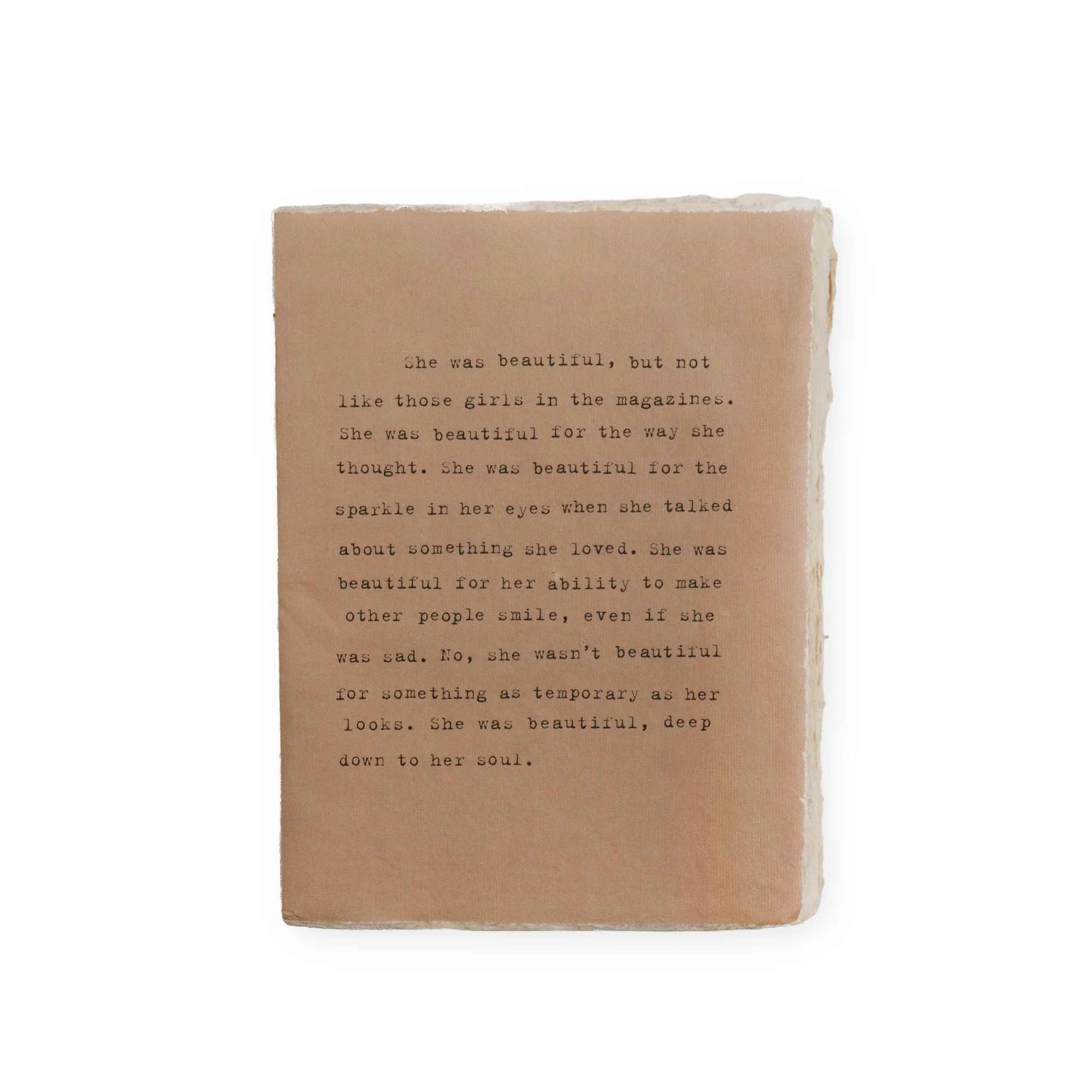 Large Deckled Edge Notebook - Image 7