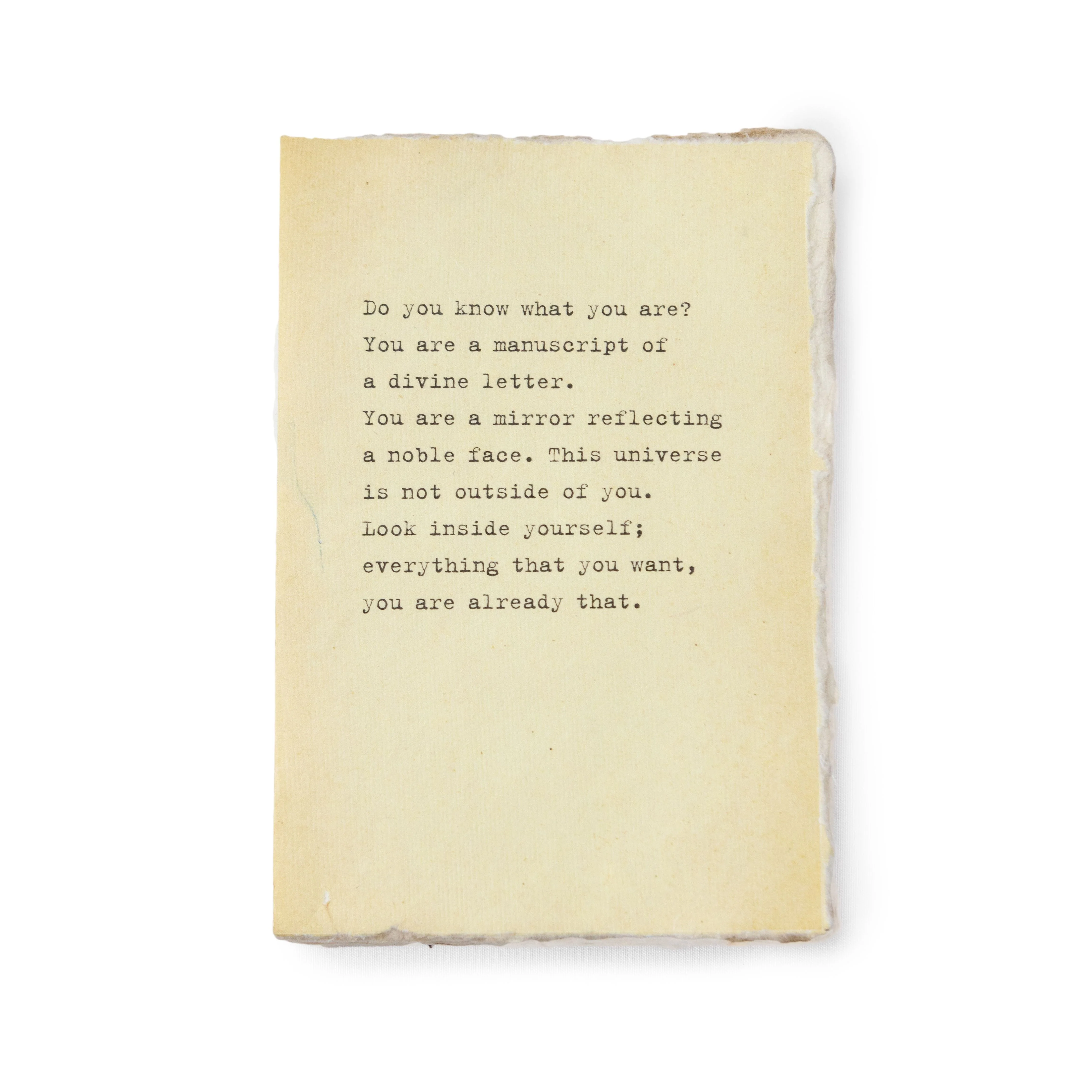 Medium Deckled Edge Notebook - Image 9