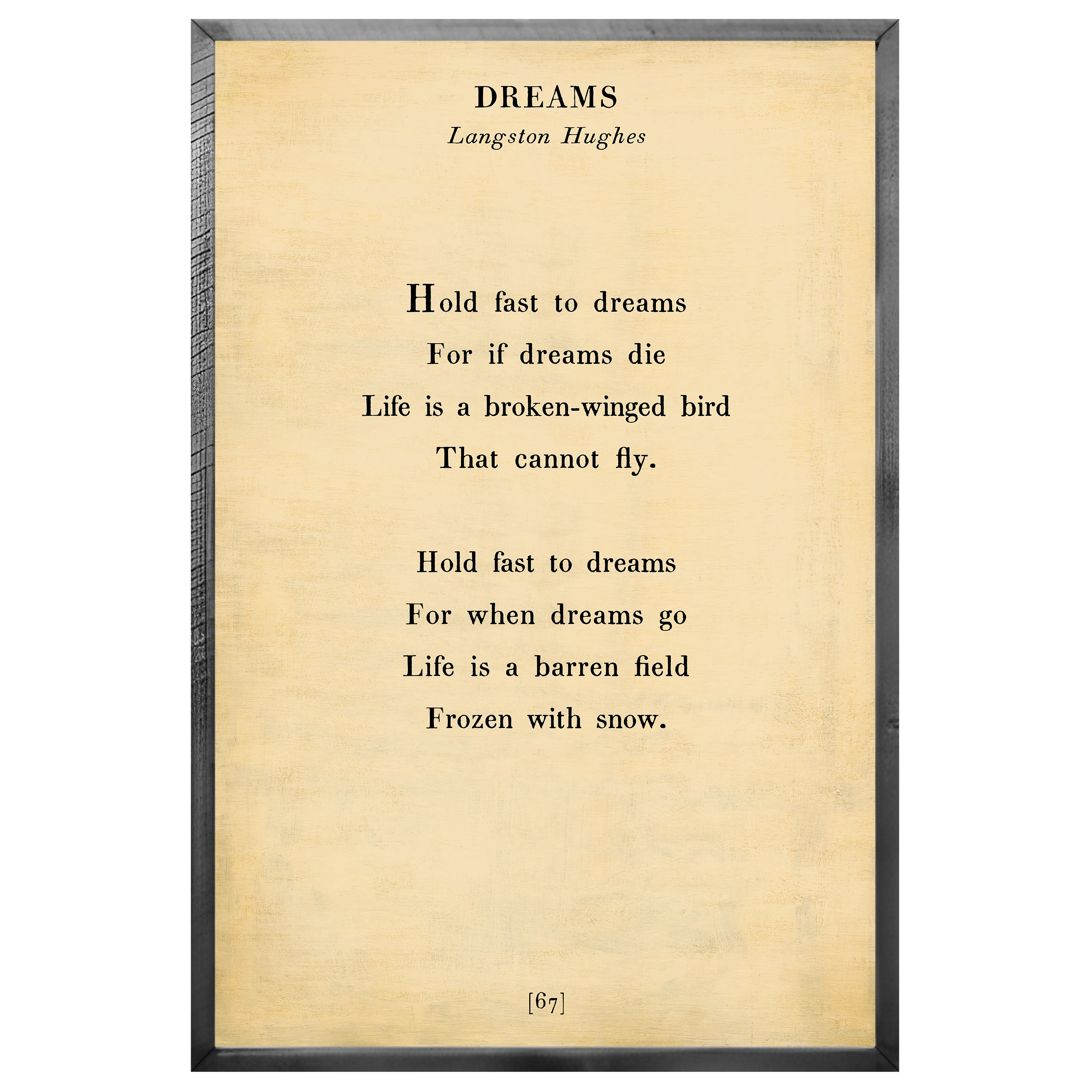 Dreams Art Print - Grey Wood - Image 2