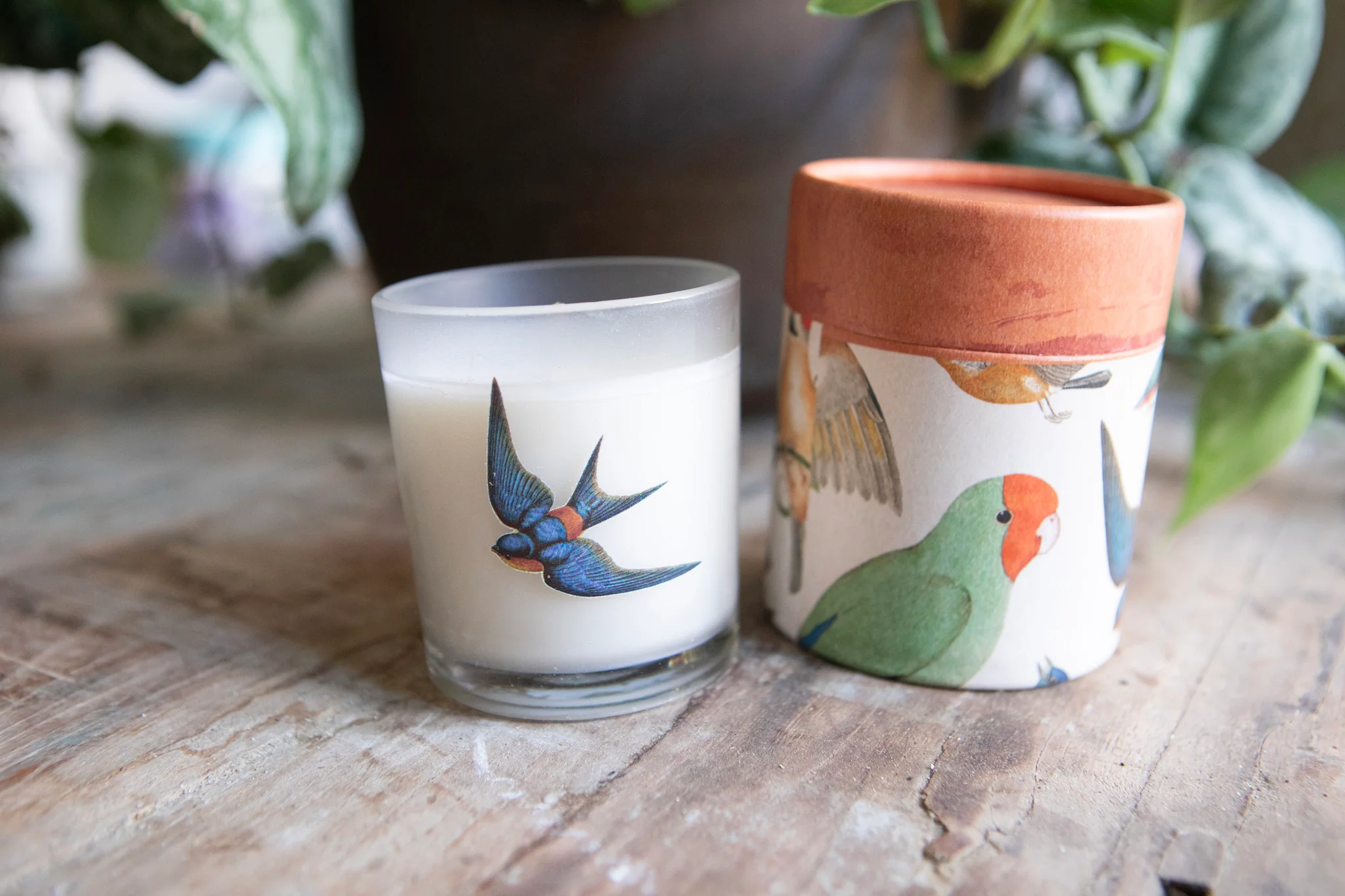 Blue Bird Flora & Fauna Candle - Image 2