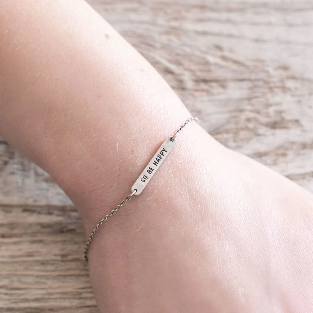 ***Go Be Happy (Darling) Reversible Bracelet - Image 3