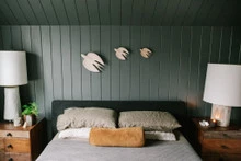 Hand Carved Wooden Wall Bird - Image 2