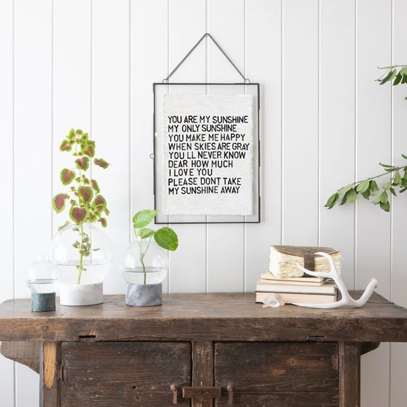 Handmade Paper Print - You Are My Sunshine - 12"x16 - Image 2