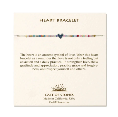 Heart Bracelet - Silver Sweetheart
