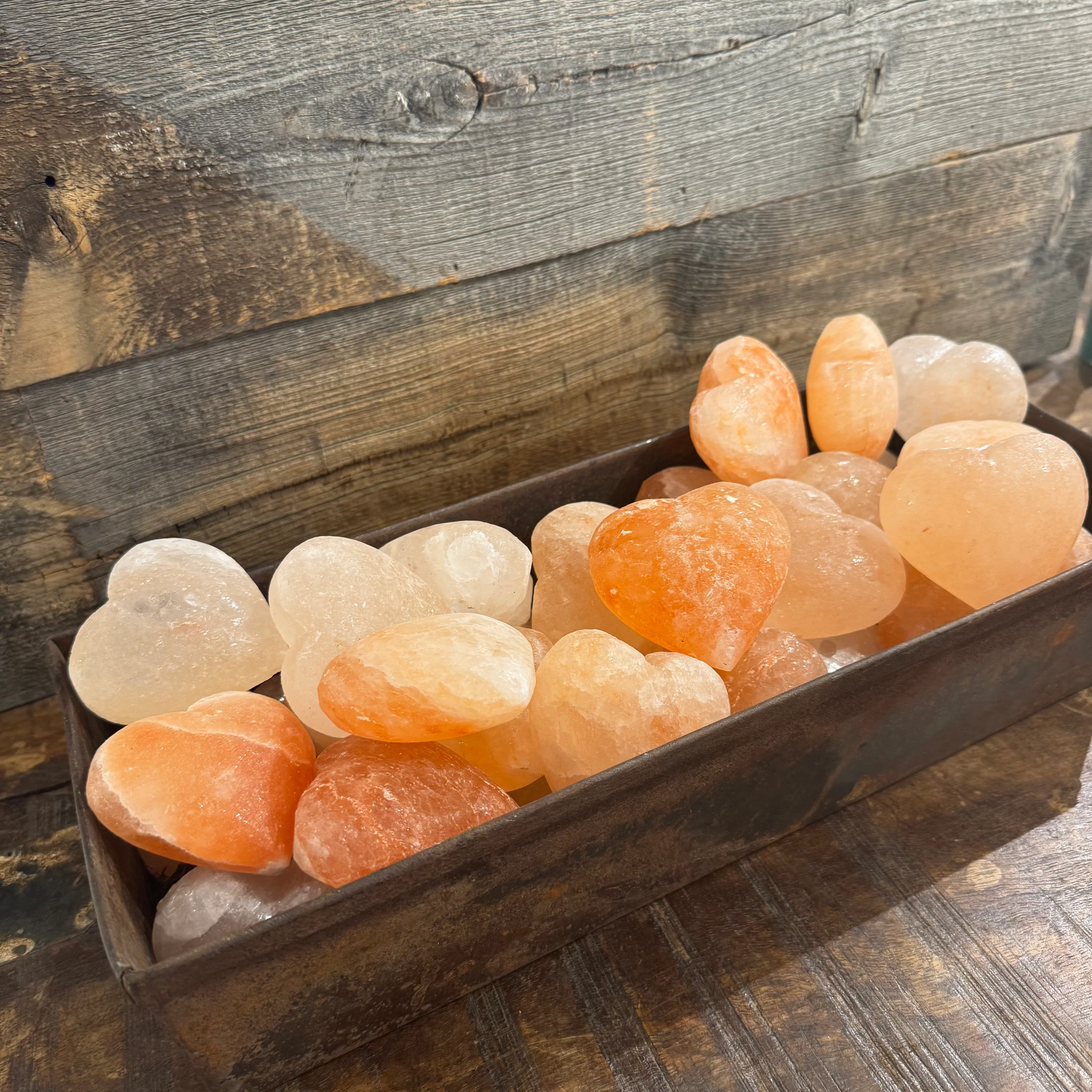 Heart Shaped Himalayan Salt Stones - Image 2
