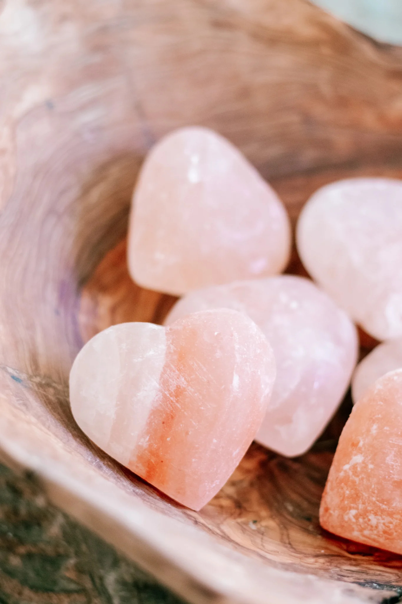 Heart Shaped Himalayan Salt Stones - Image 4