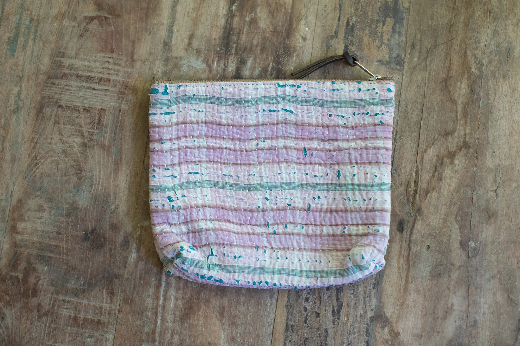 Kantha Zip Bag - Image 6