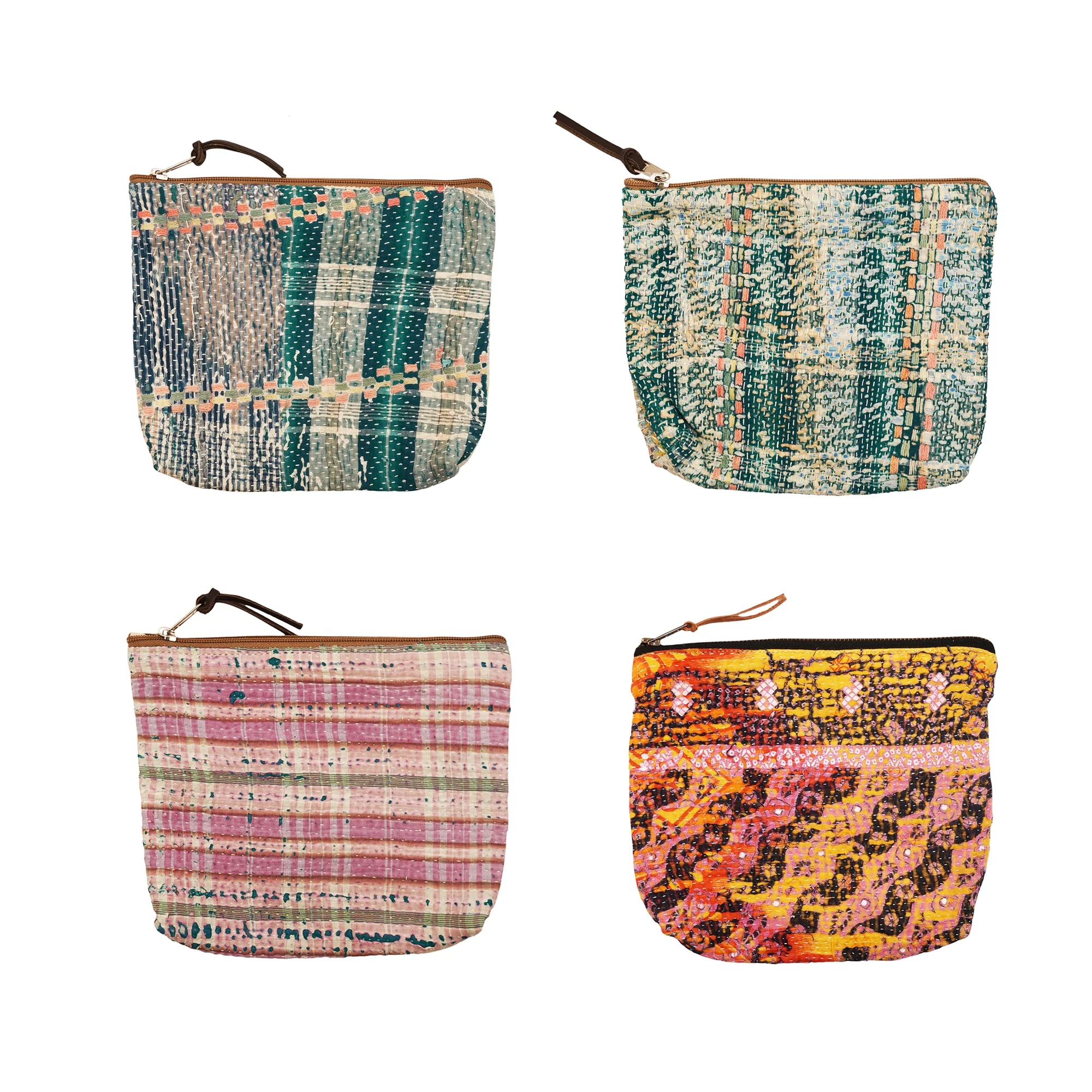 Kantha Zip Bag - Image 7