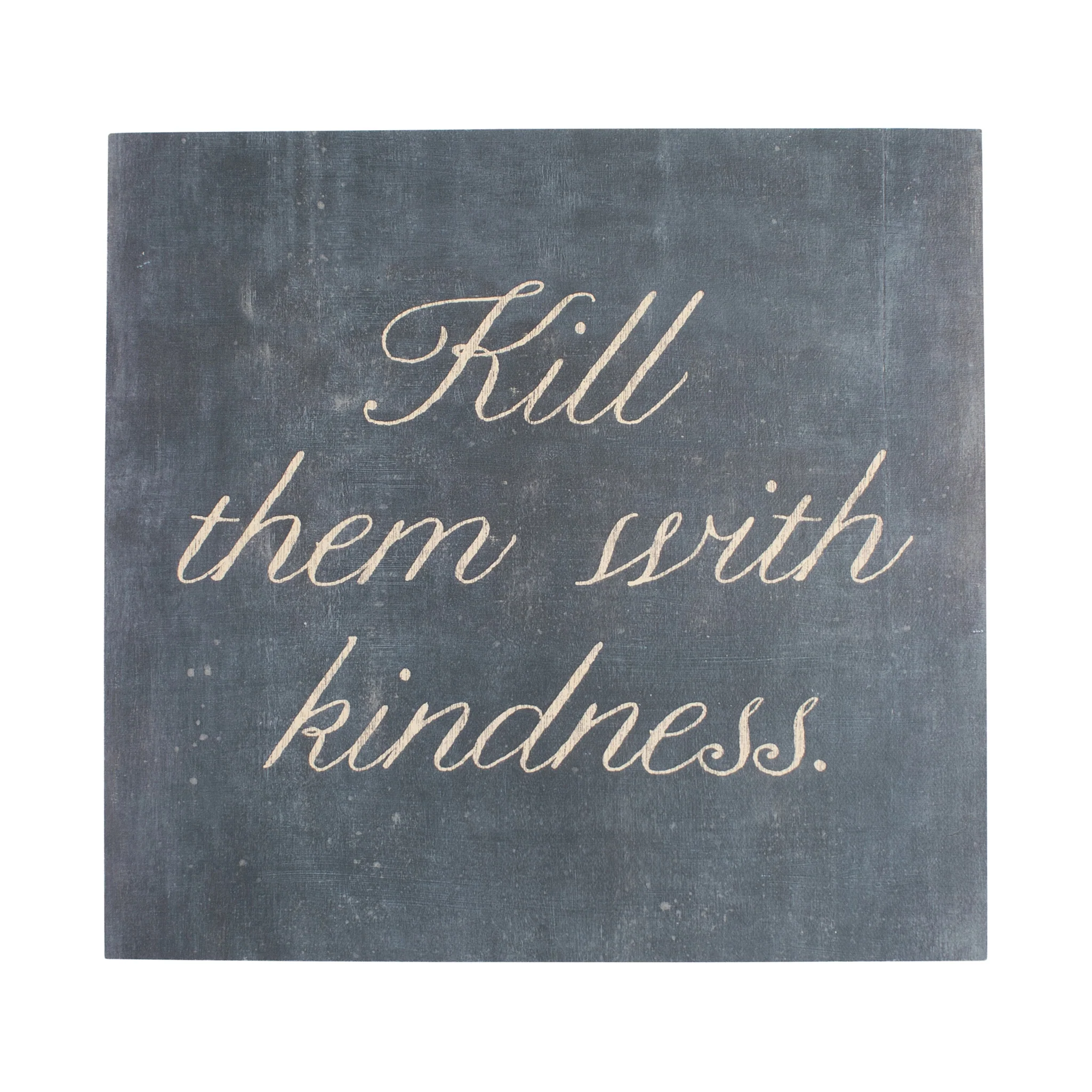 Kill Them With Kindness Art Poster