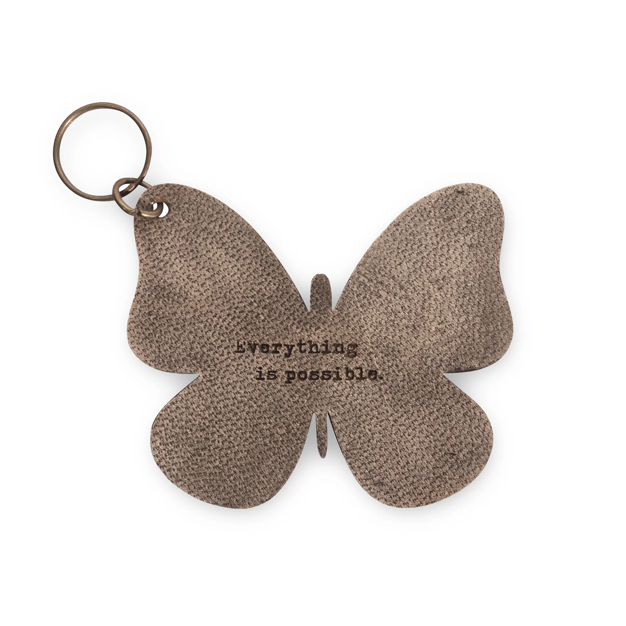Leather Butterfly Keychain - Image 5