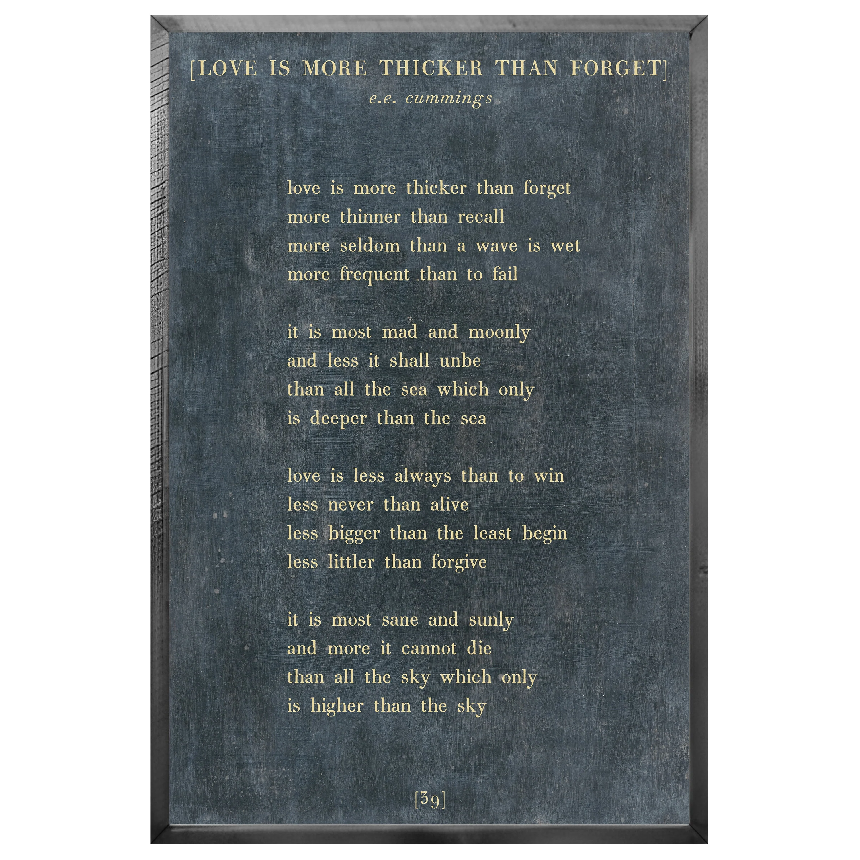 Love is More Thicker Art Print - Image 6