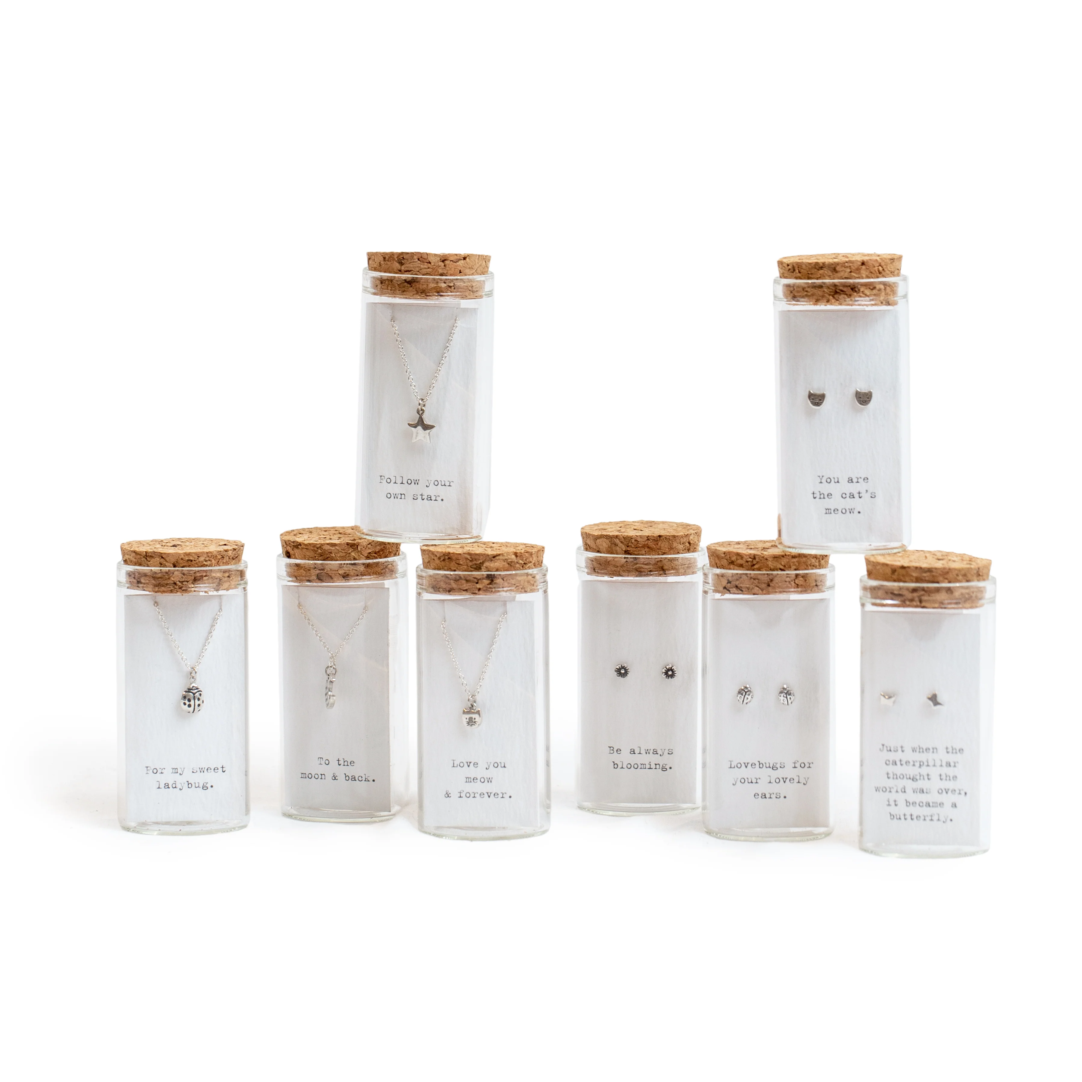 Message in a Bottle Earring Collection - Bows - Image 3