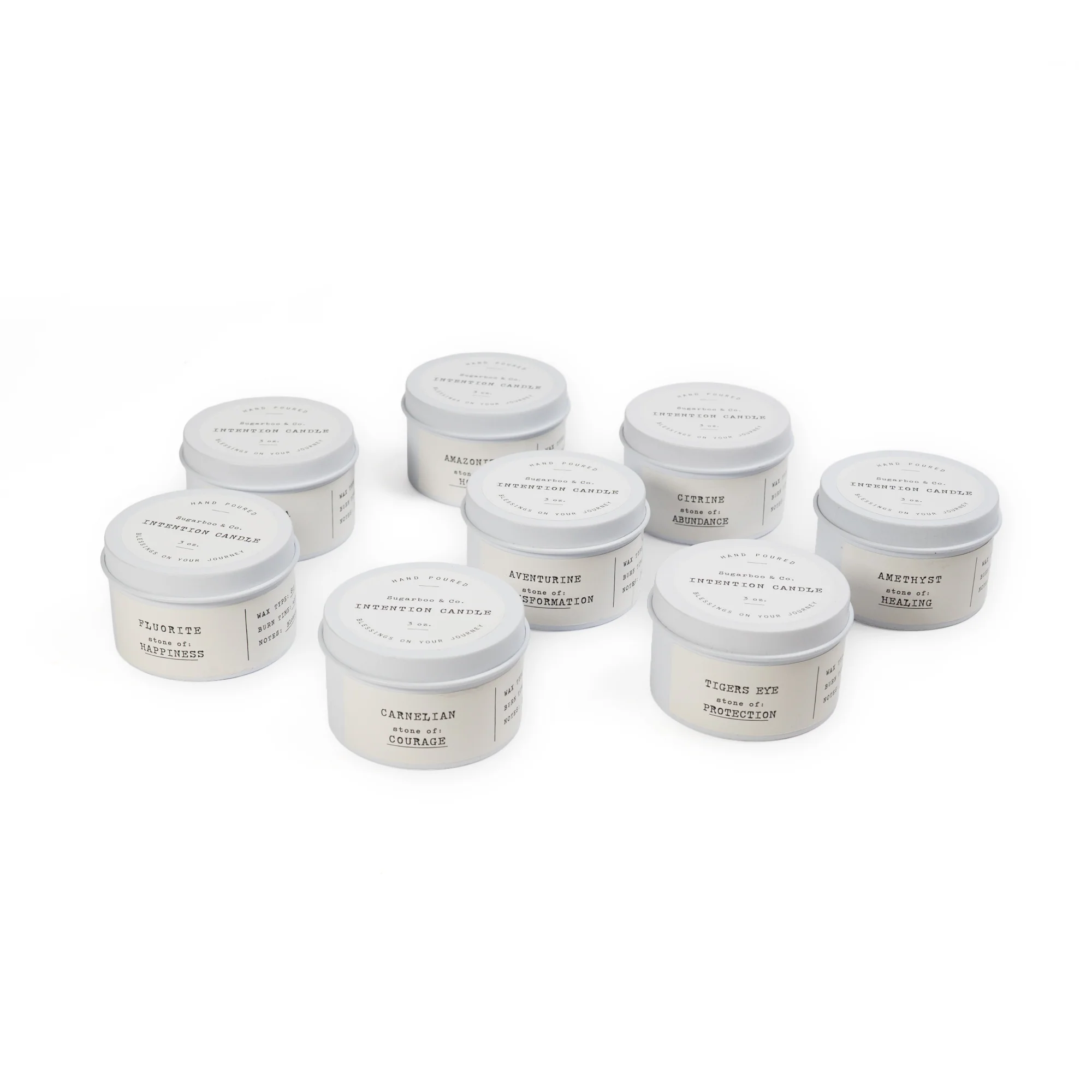Mini Intention Crystal Candles - Image 2