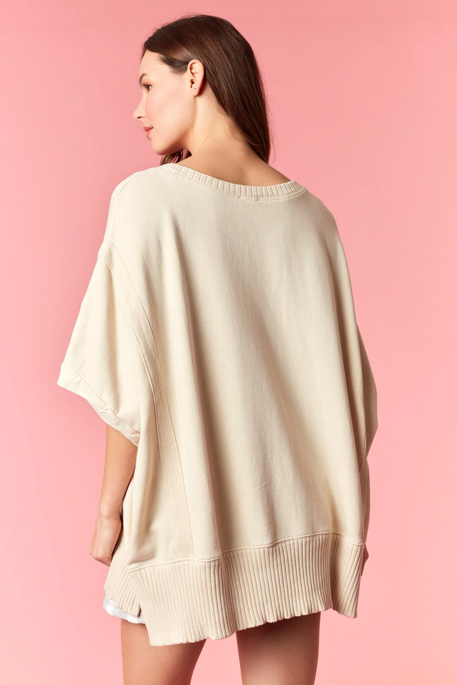 Oversized Ivory Top - Image 2