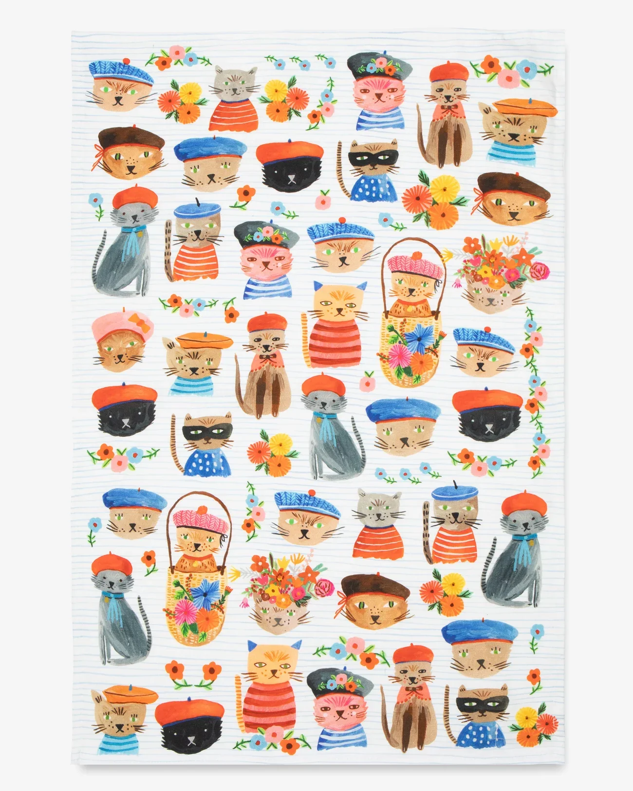 Painted Tea Towel - Image 2