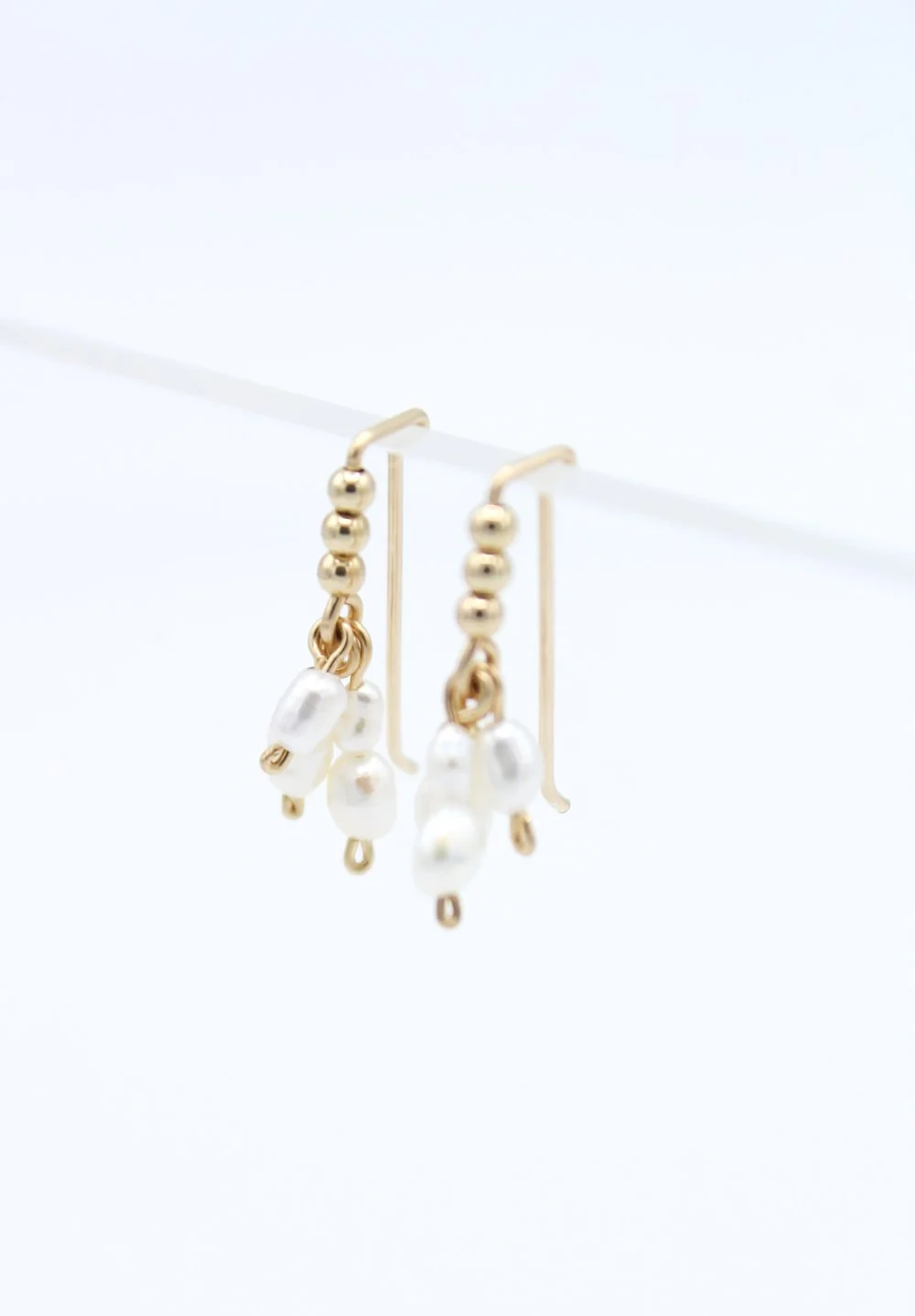 Pearl Drop Studs