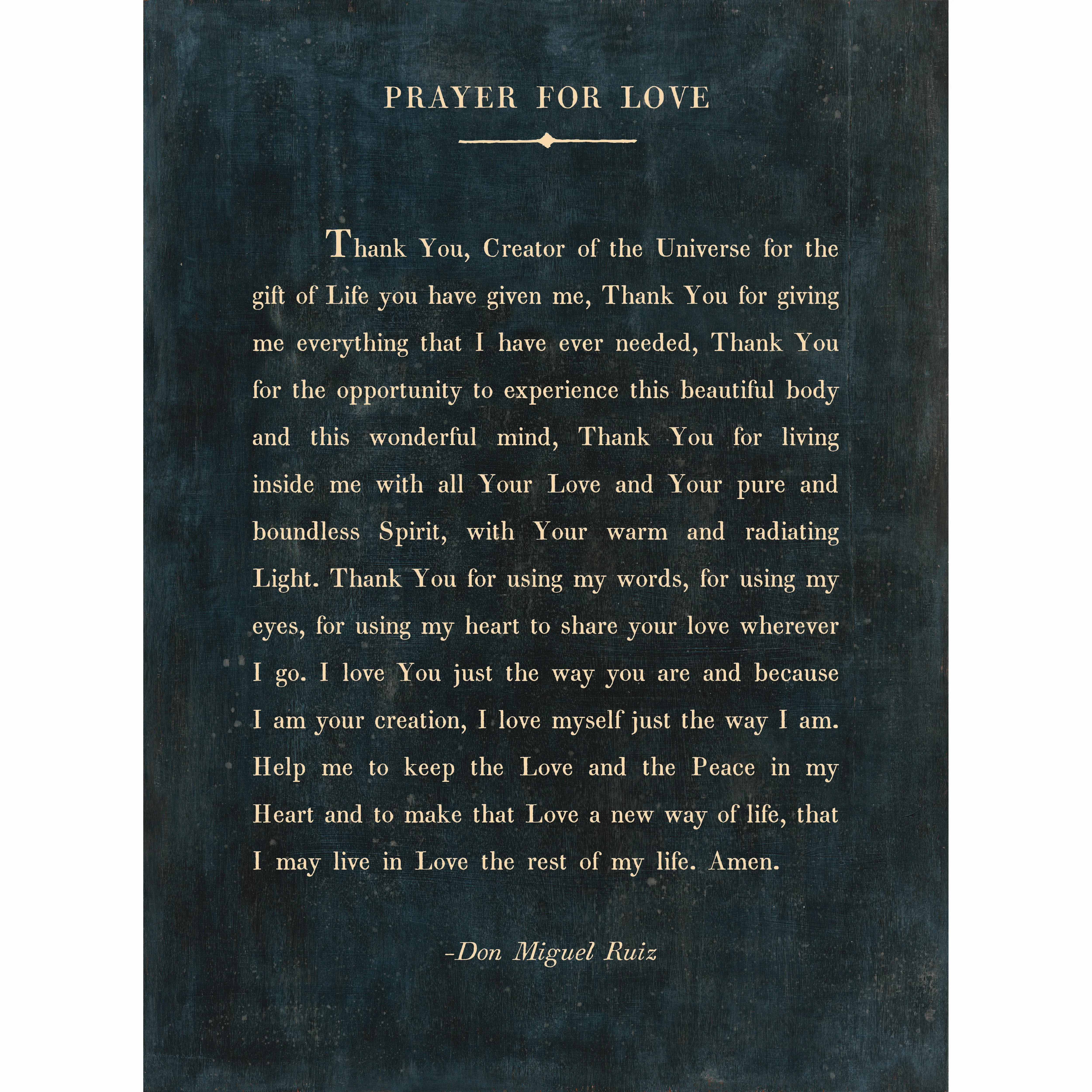 Prayer For Love Art Print - Gallery Wrap - Image 5