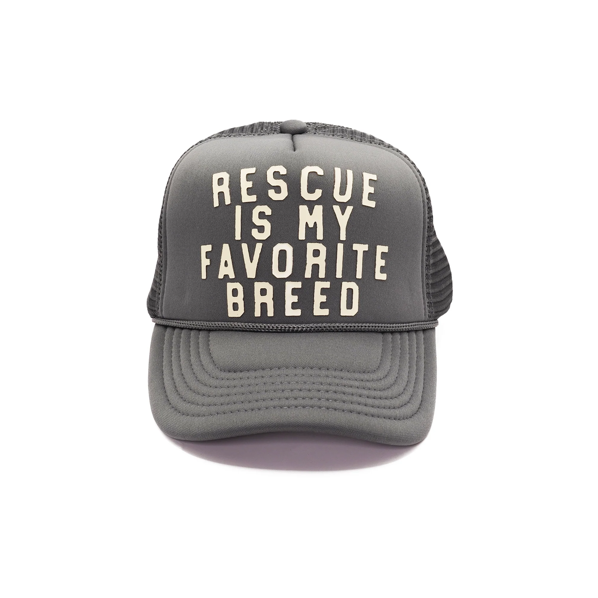 ***Rescue Is My Favorite Breed Trucker Hat