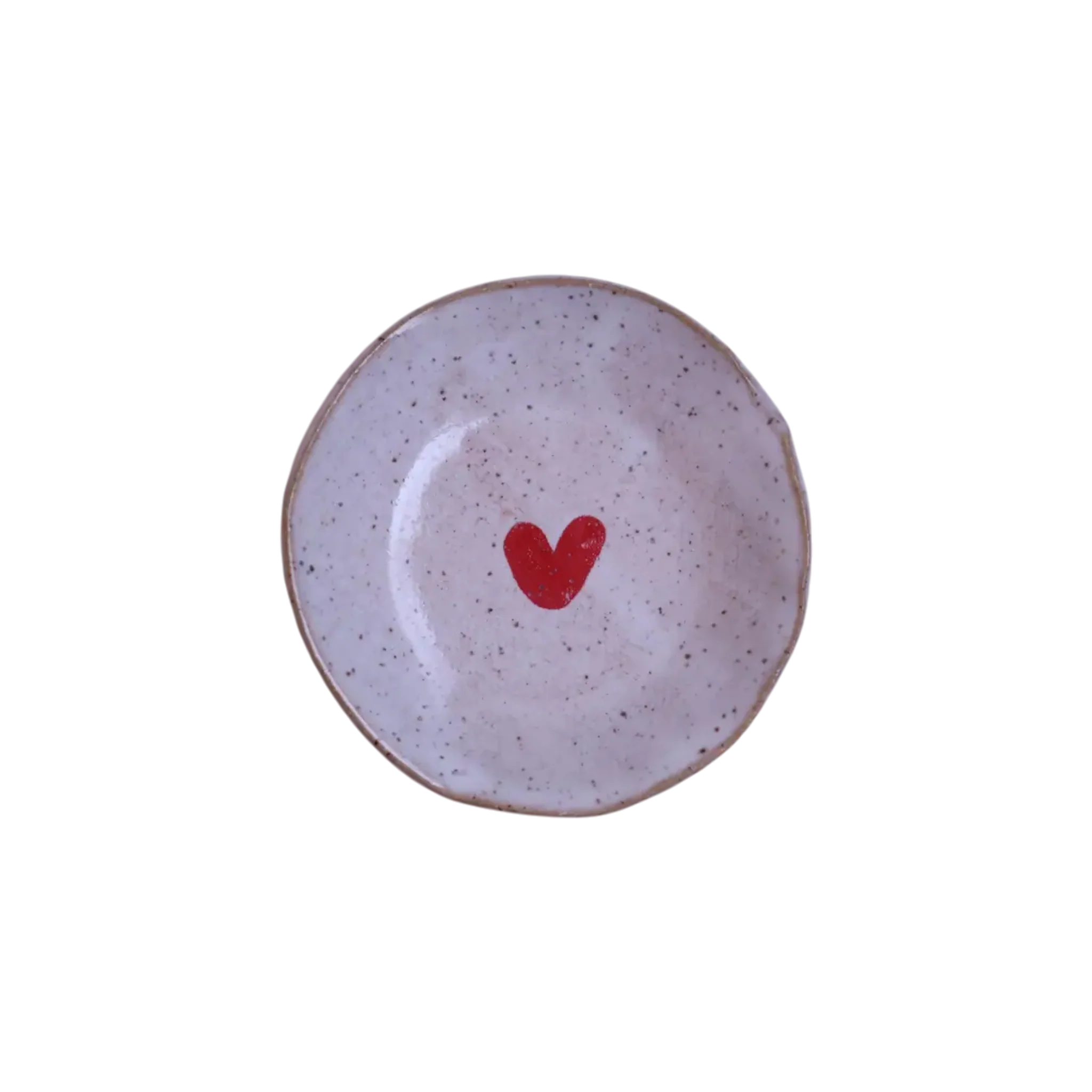Ring Dish, Red Heart