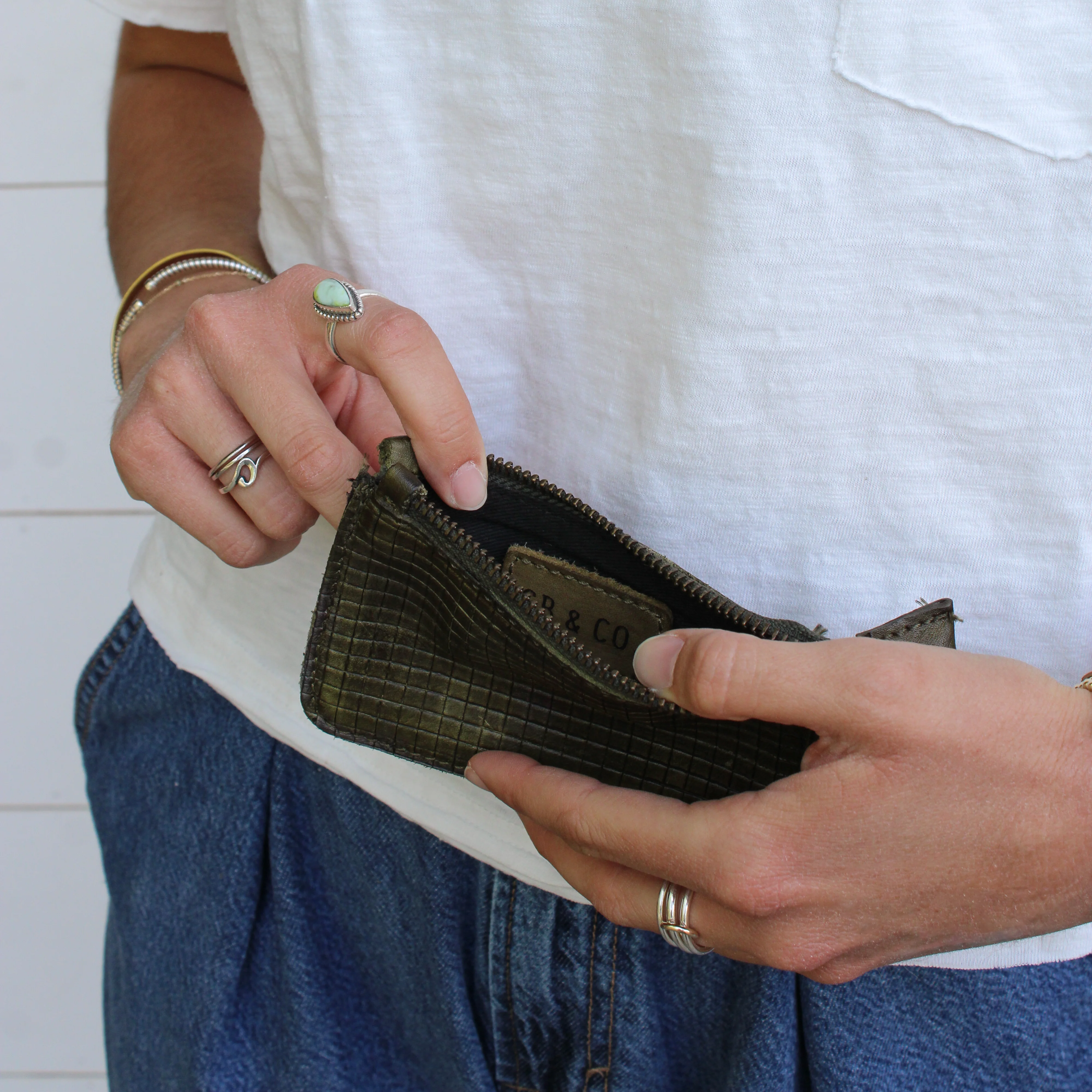 Scale Key Wallet Moss - Image 4
