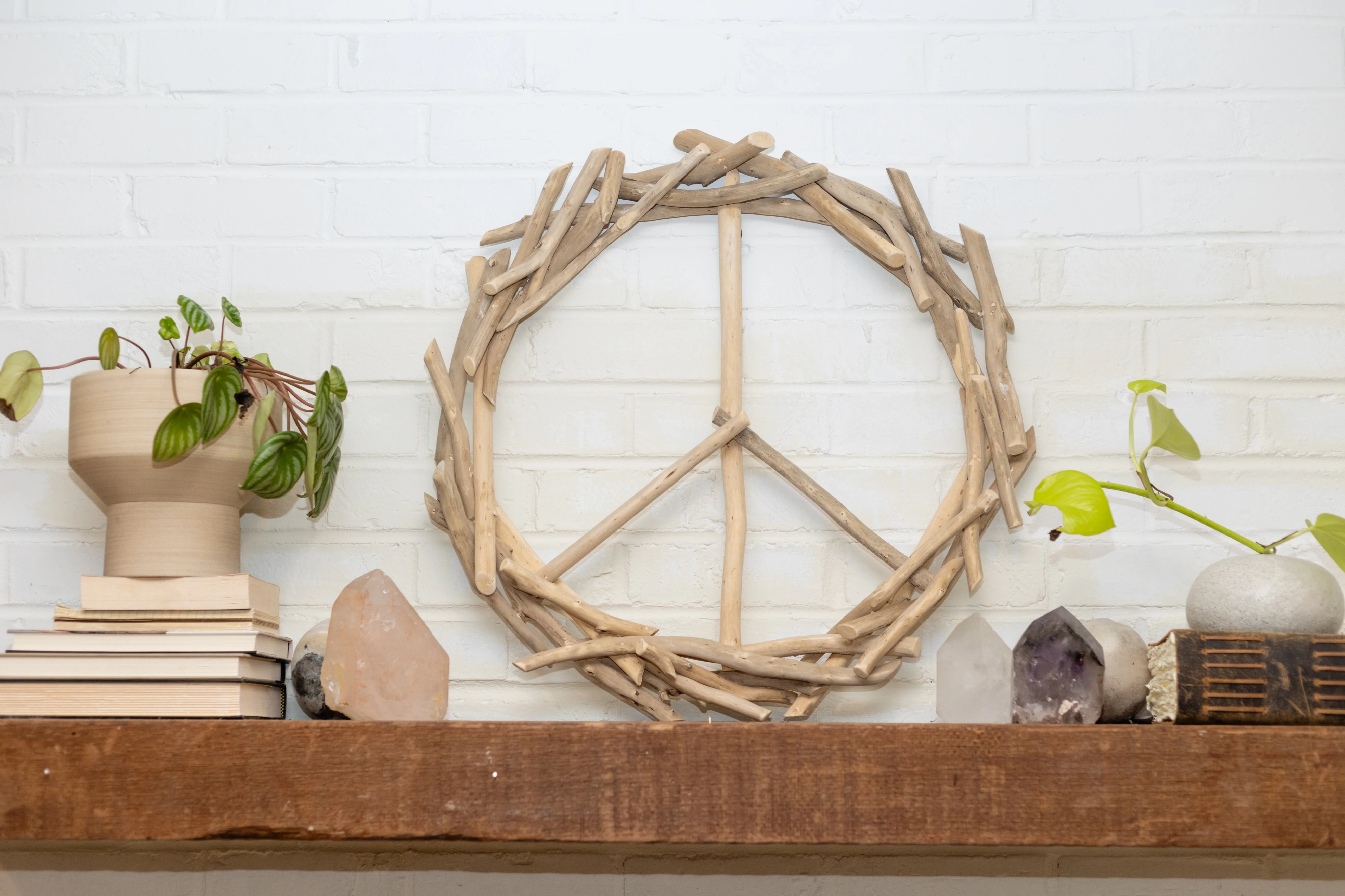 Skinny Driftwood Peace Signs - Image 2