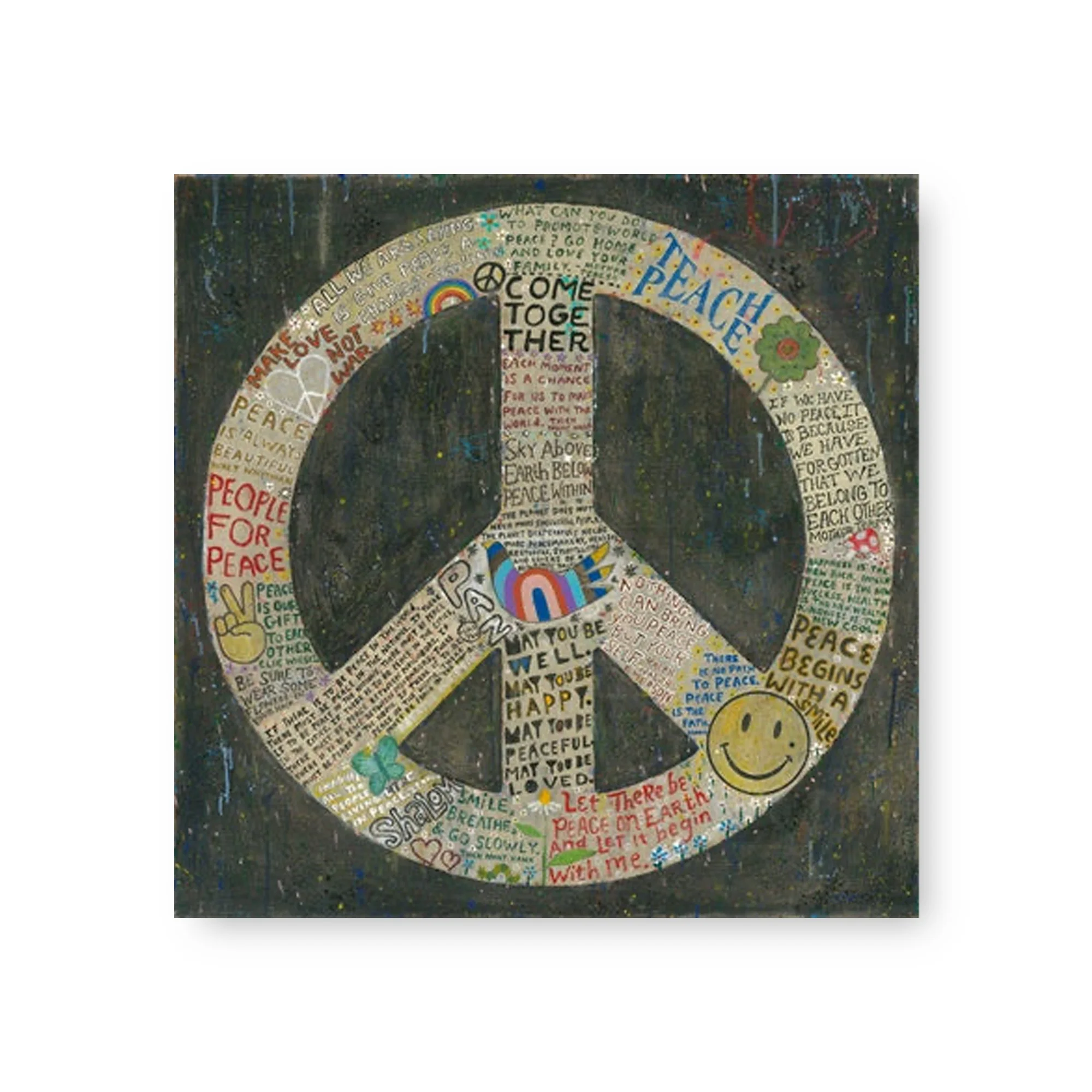 Choose Peace Art Tile - Image 2