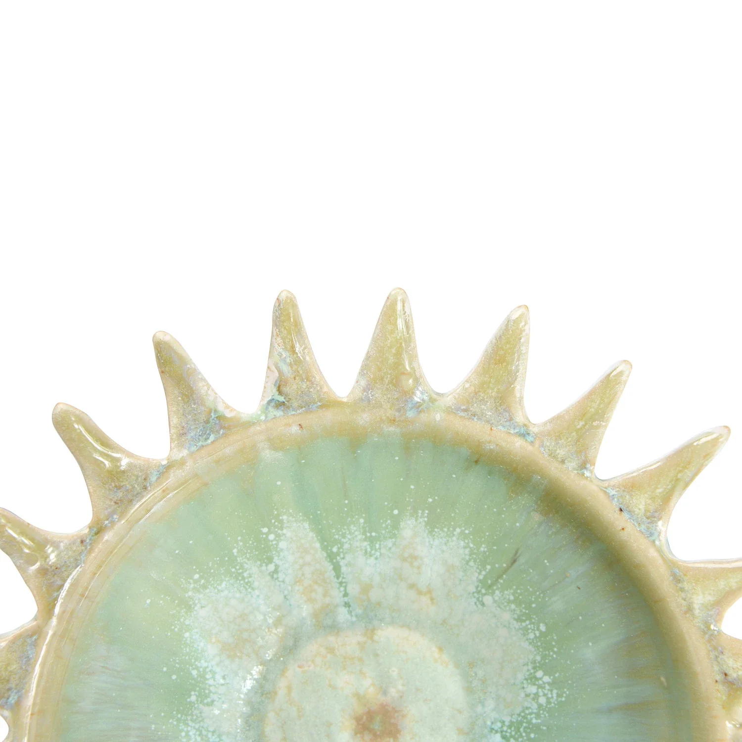 Stoneware Sunburst Serving Bowl - Image 3