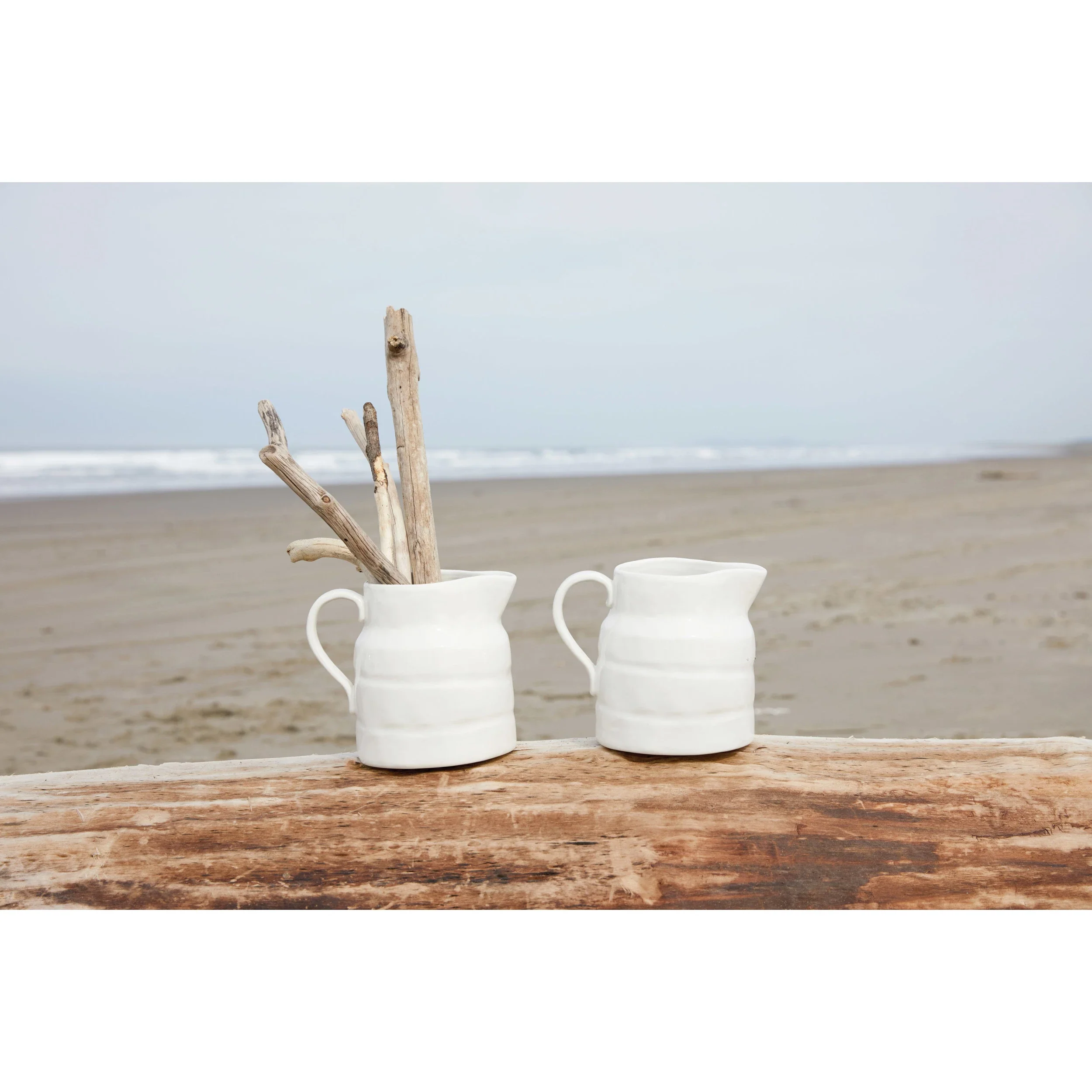 Stoneware Vintage Reproduction Pitcher - Image 2