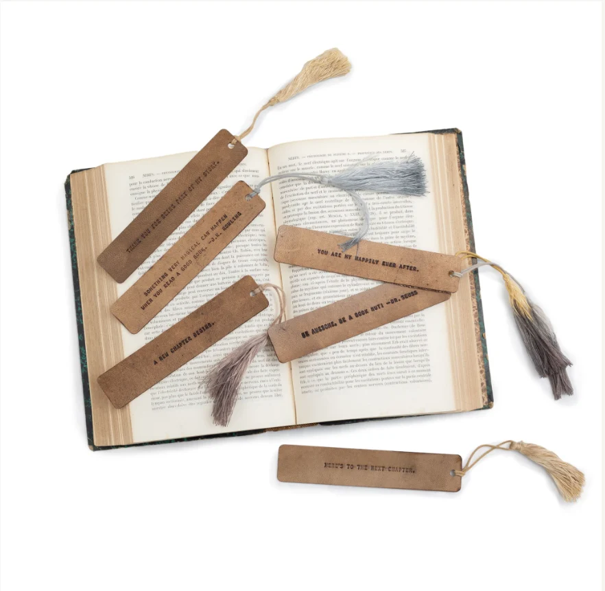 Thank You For Being Part Of My Story - Leather Bookmark - Image 4