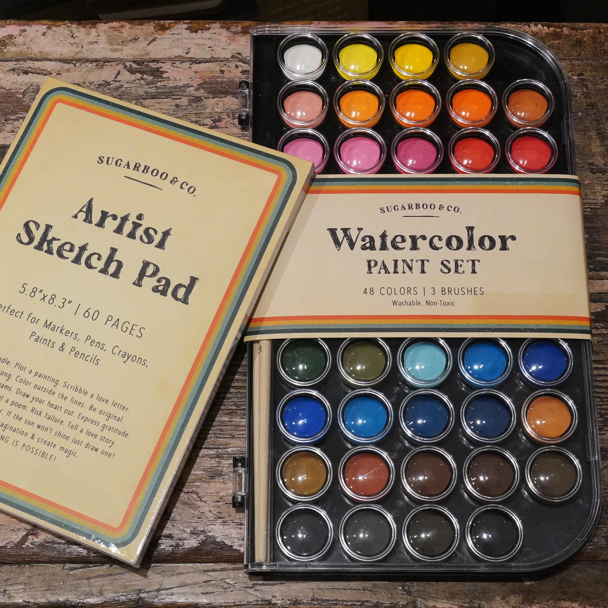 Watercolor Paint Set - Image 4
