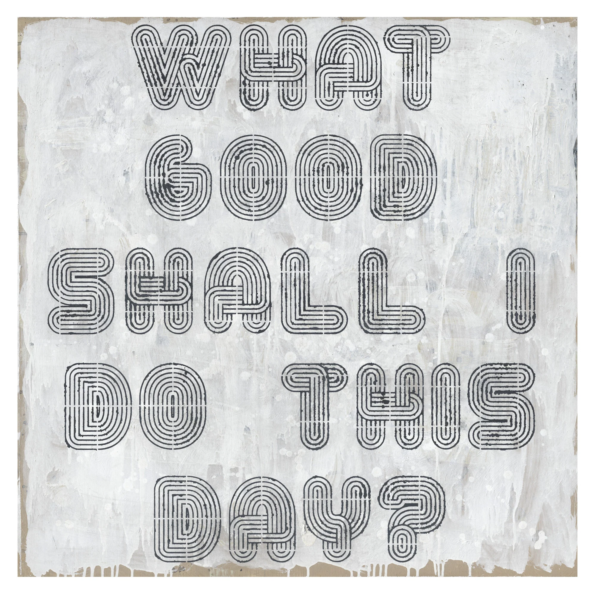 What Good Shall I Do Art Print - Gallery Wrap