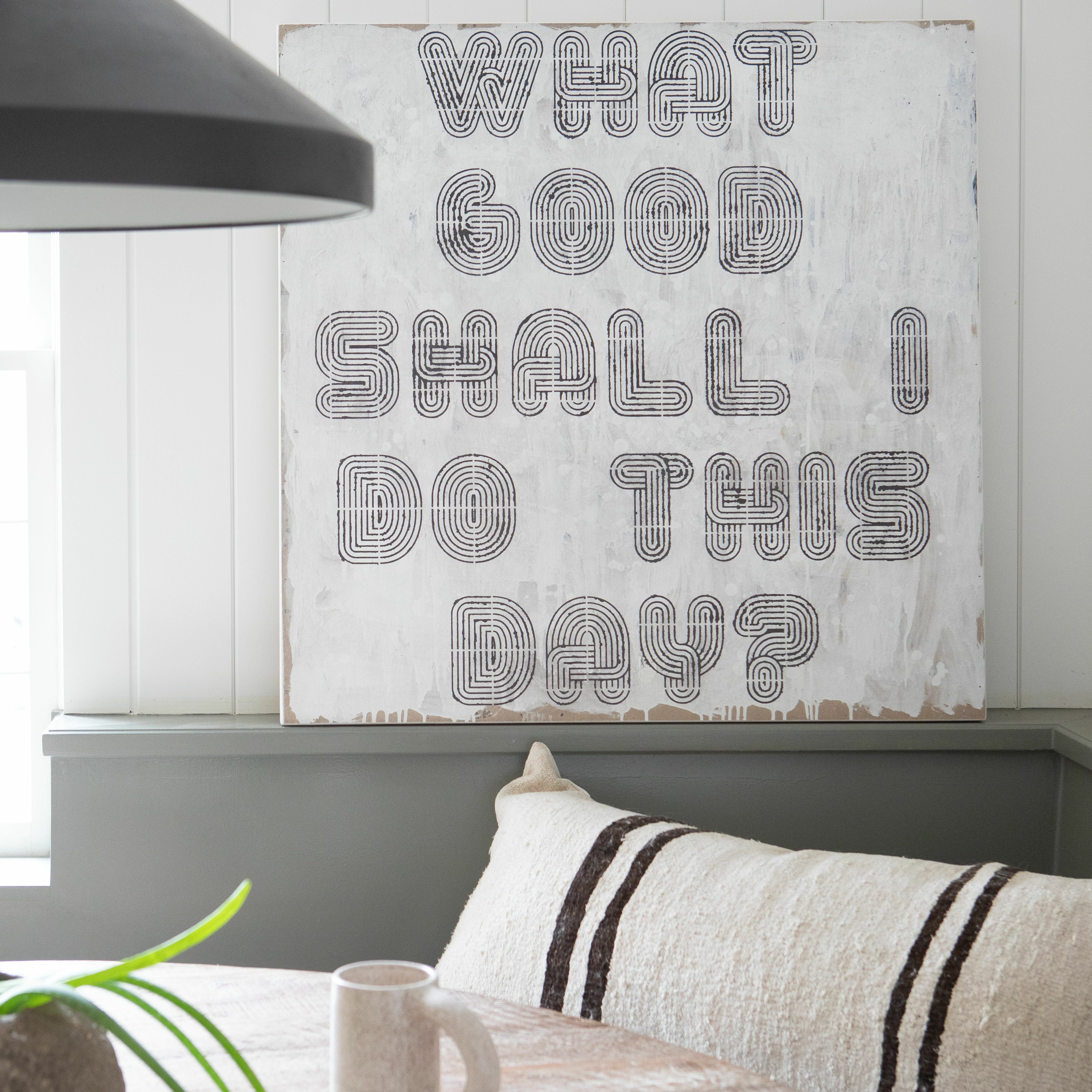 What Good Shall I Do Art Print - Gallery Wrap - Image 2