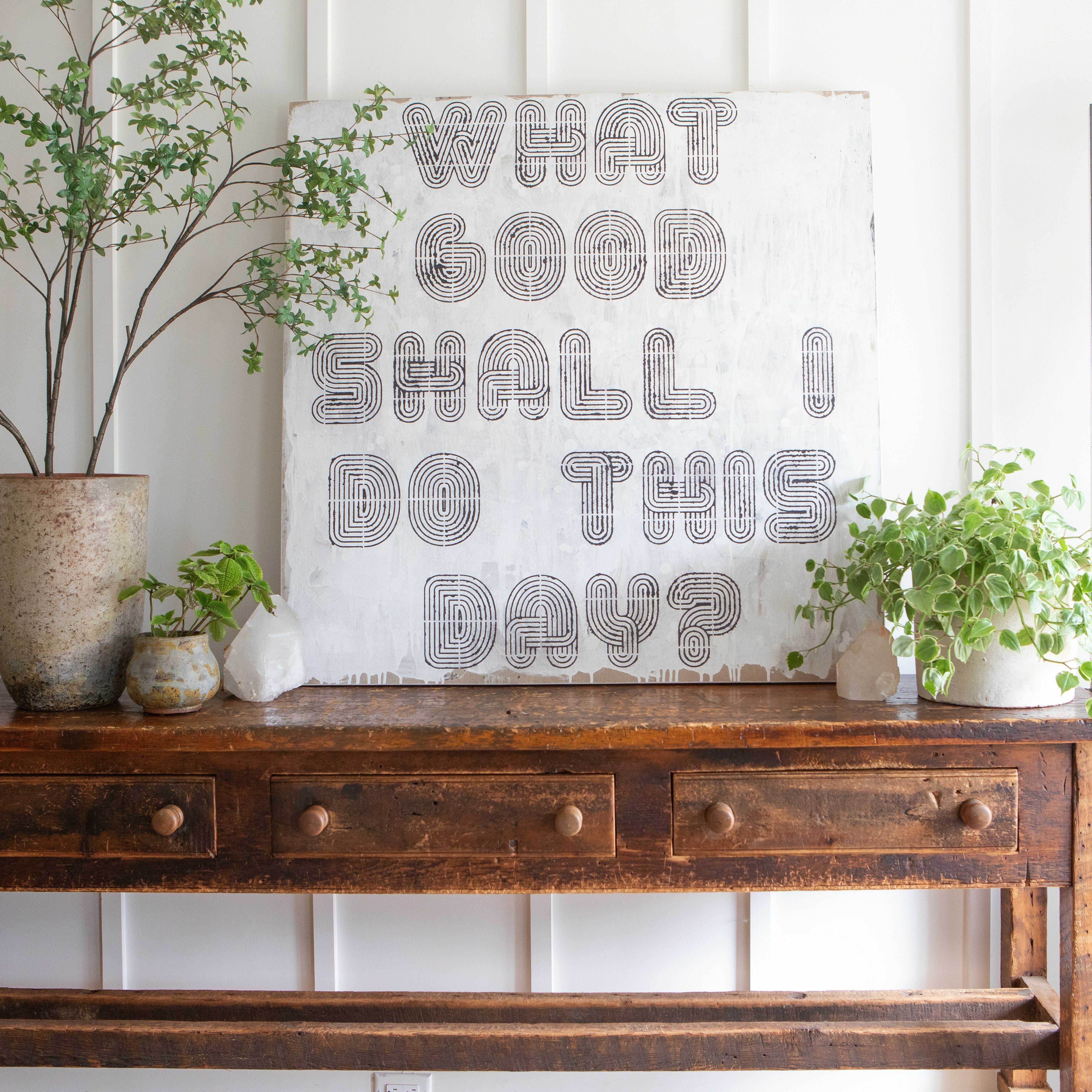 What Good Shall I Do Art Print - Gallery Wrap - Image 4
