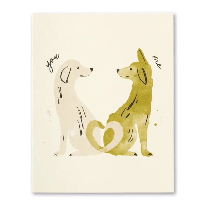 You Me Love Greeting Card