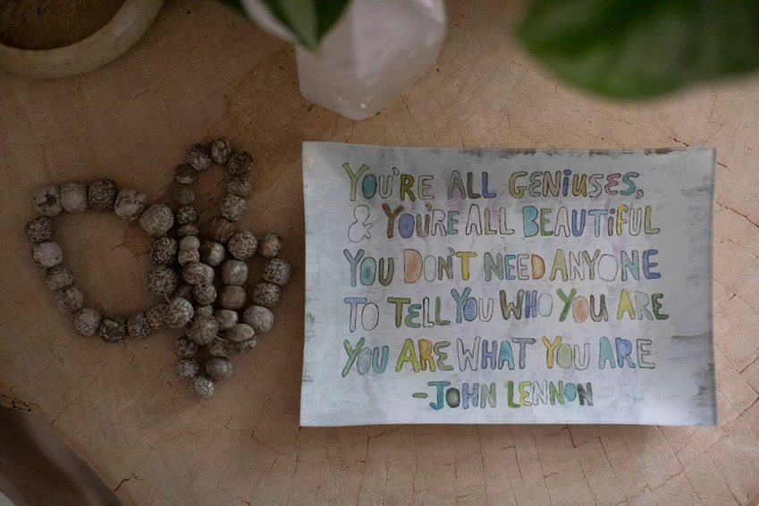 You're All Geniuses Rectangle Decoupage Plate - Image 3